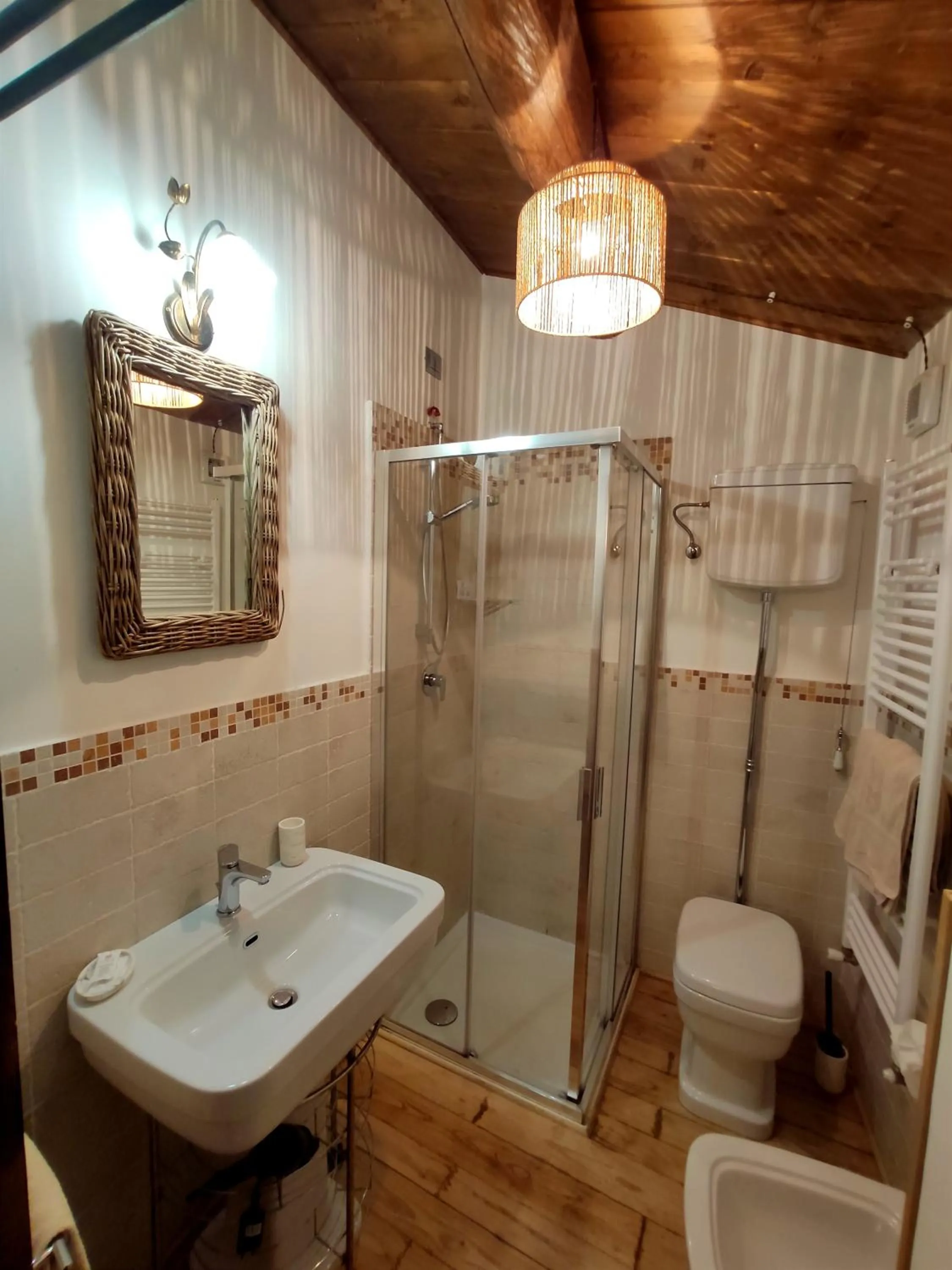 Bathroom in B&B I Martelli