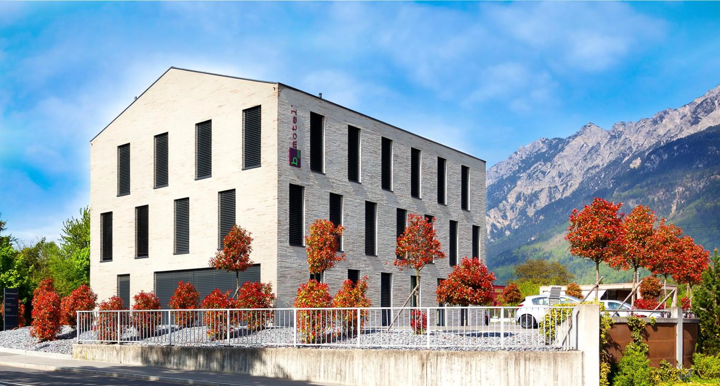 Property building in b-smart motel Sevelen