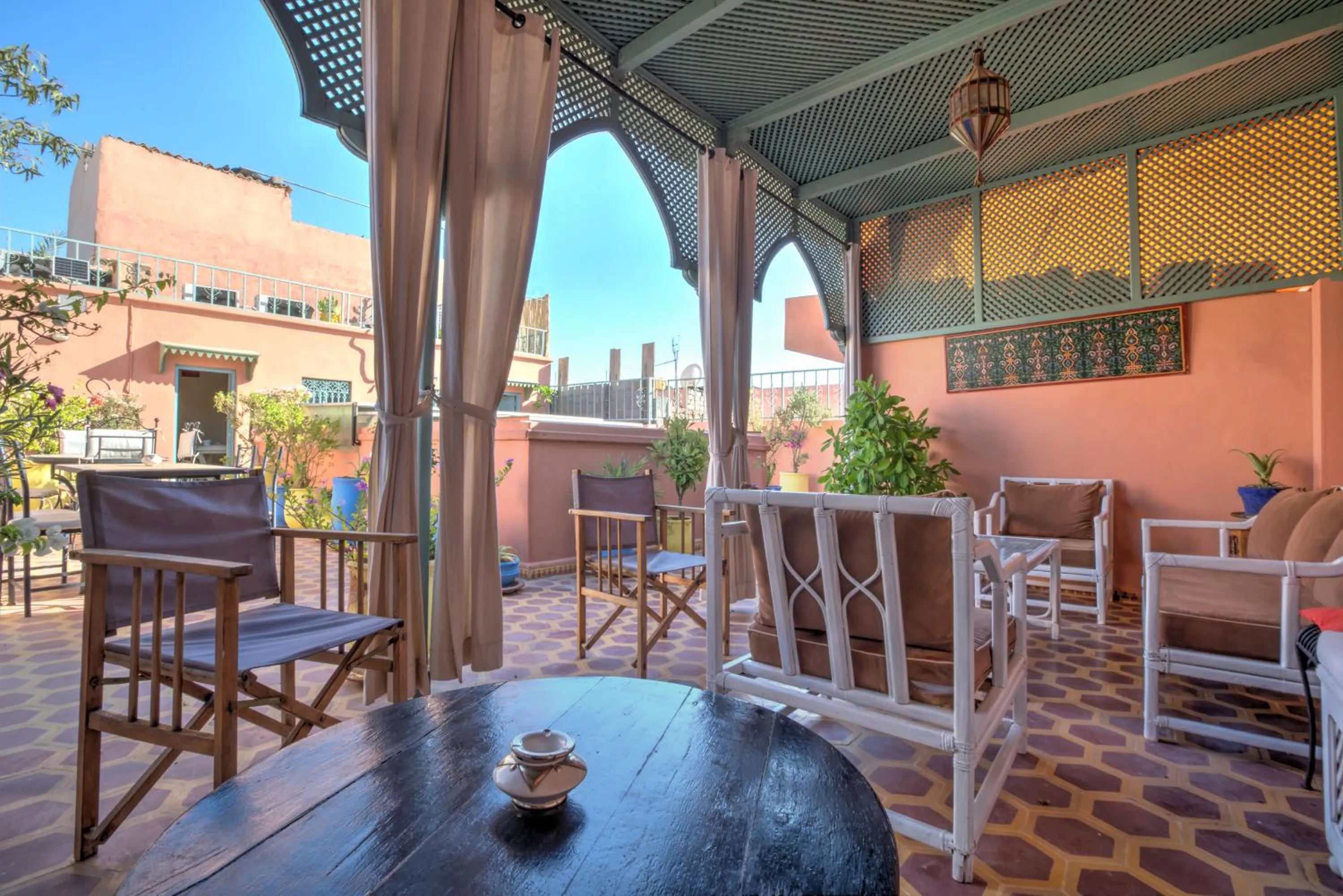 Patio in Riad Inaka