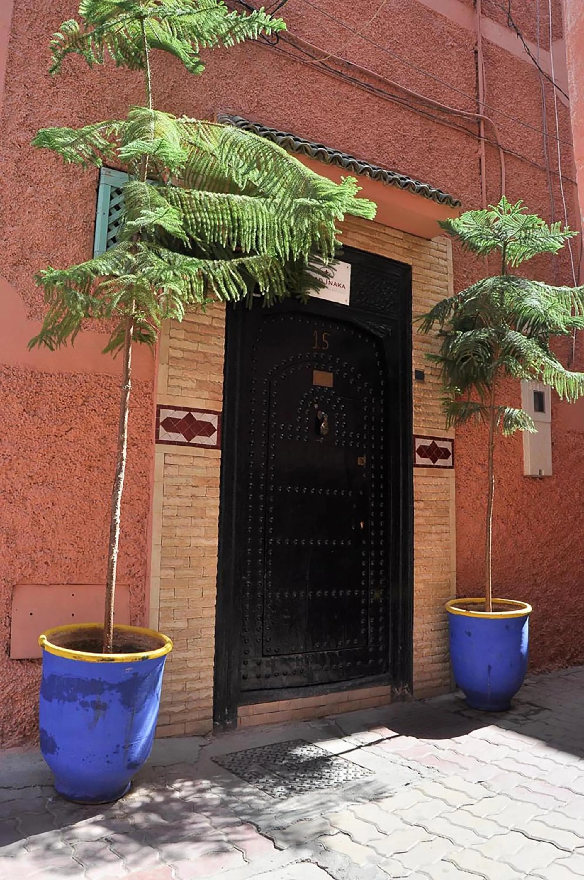 Facade/entrance in Riad Inaka