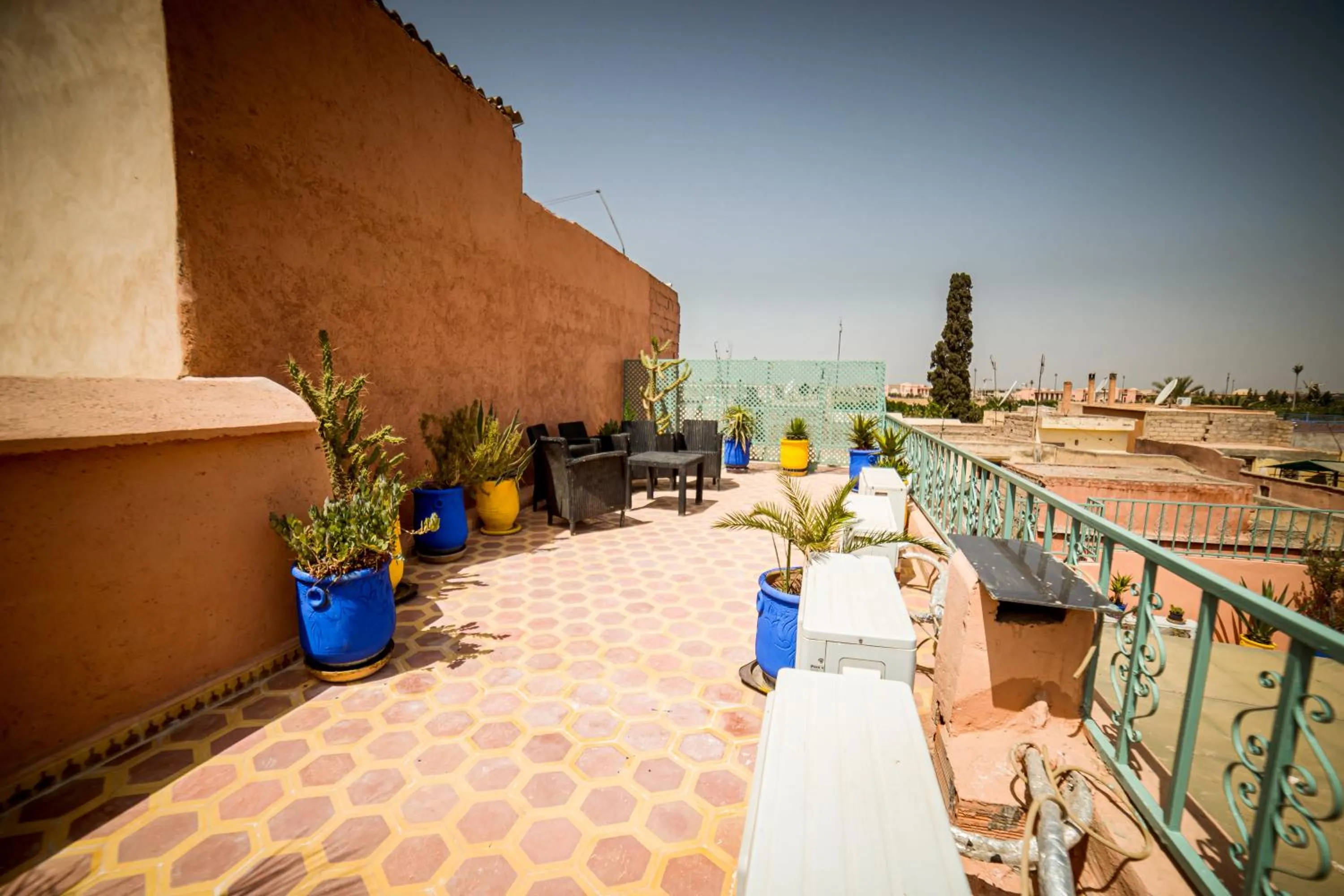 Patio in Riad Inaka