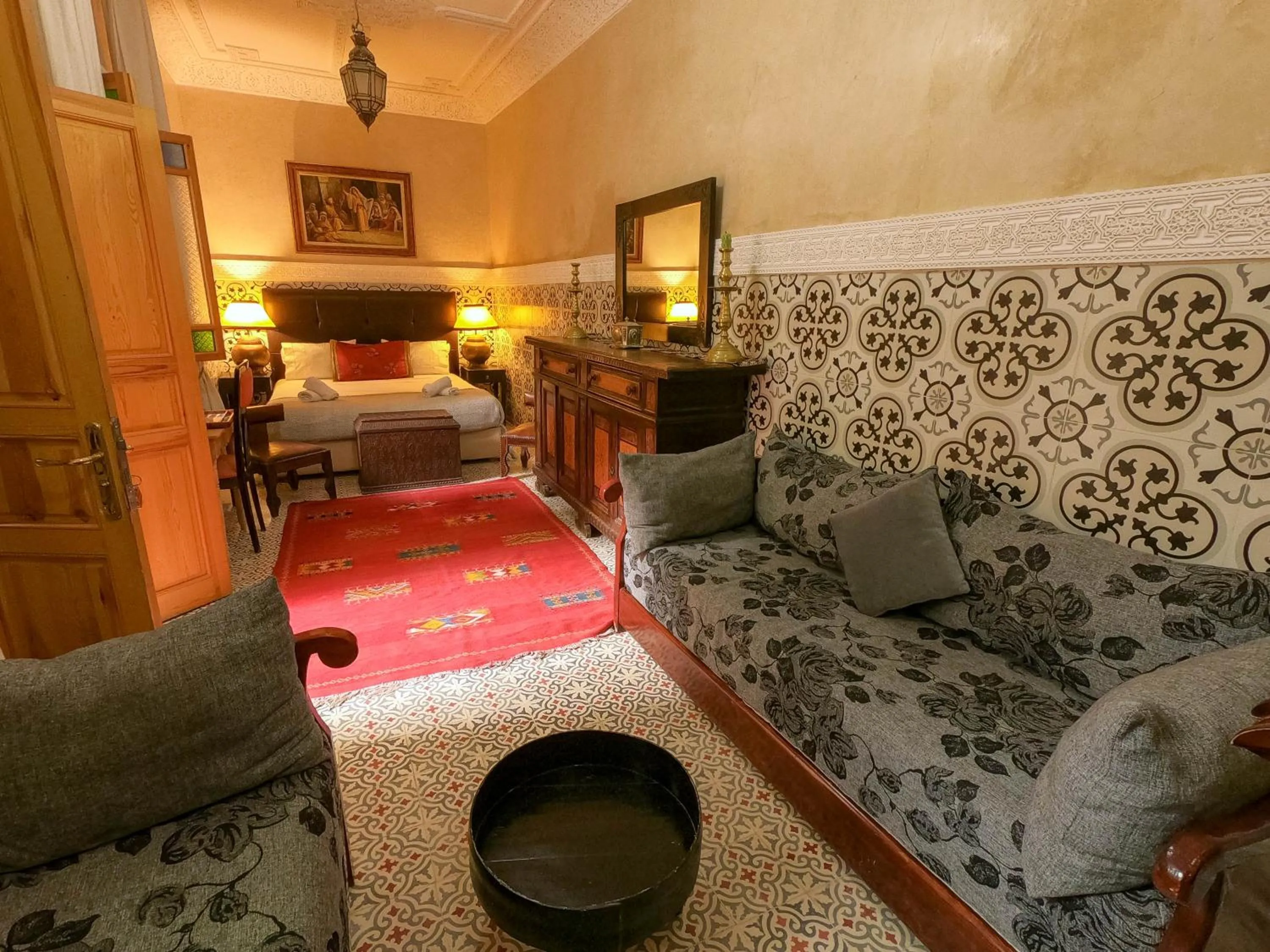 Bedroom, Bed in Riad Inaka