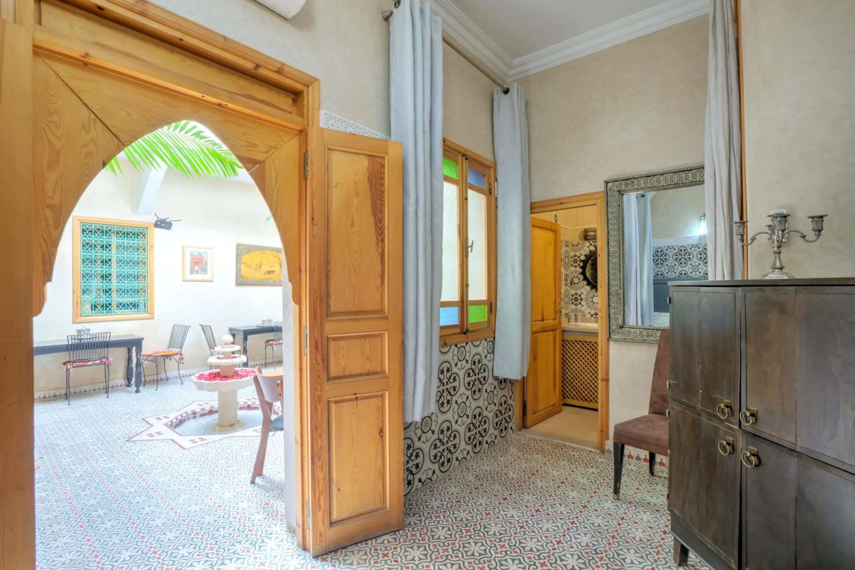 Bedroom in Riad Inaka