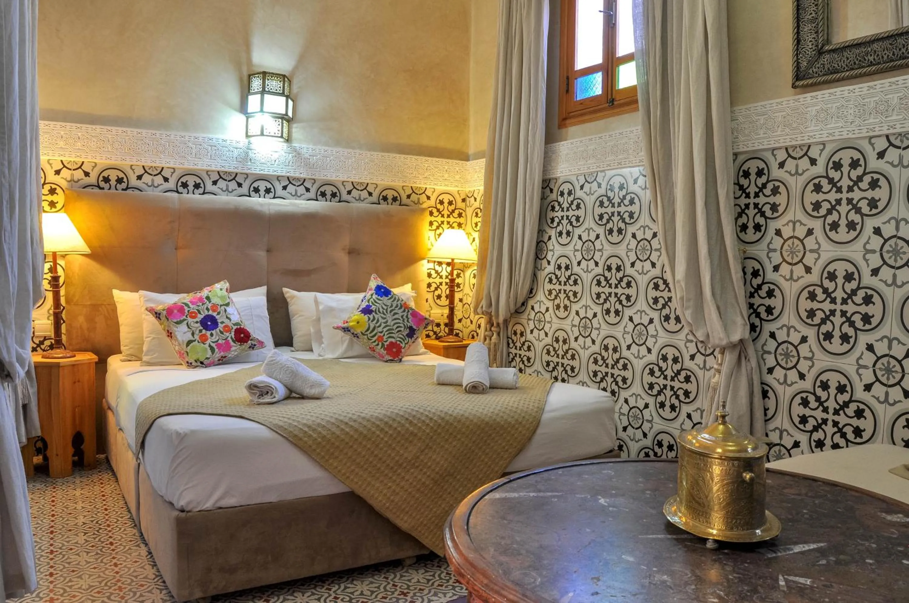 Bedroom, Bed in Riad Inaka