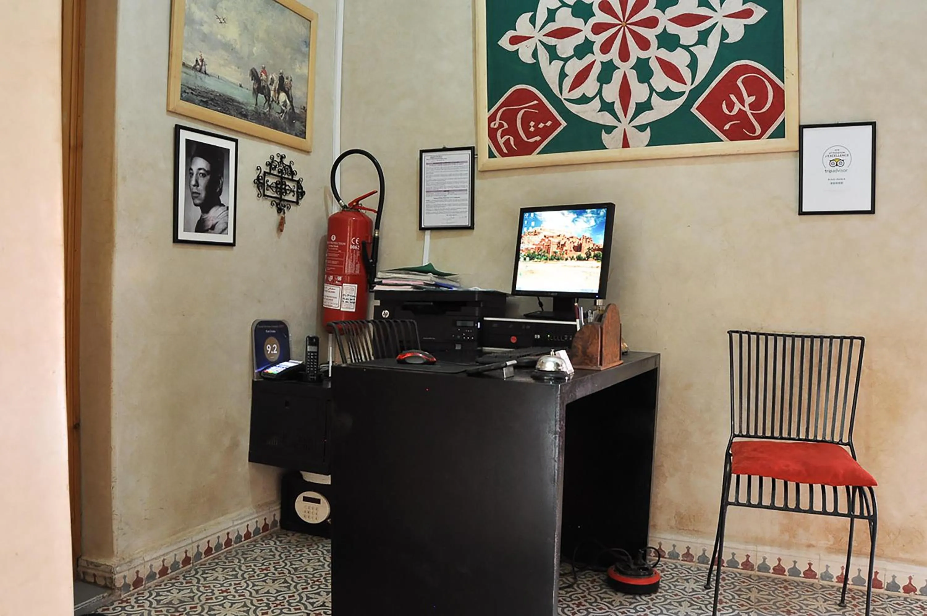 Lobby or reception in Riad Inaka