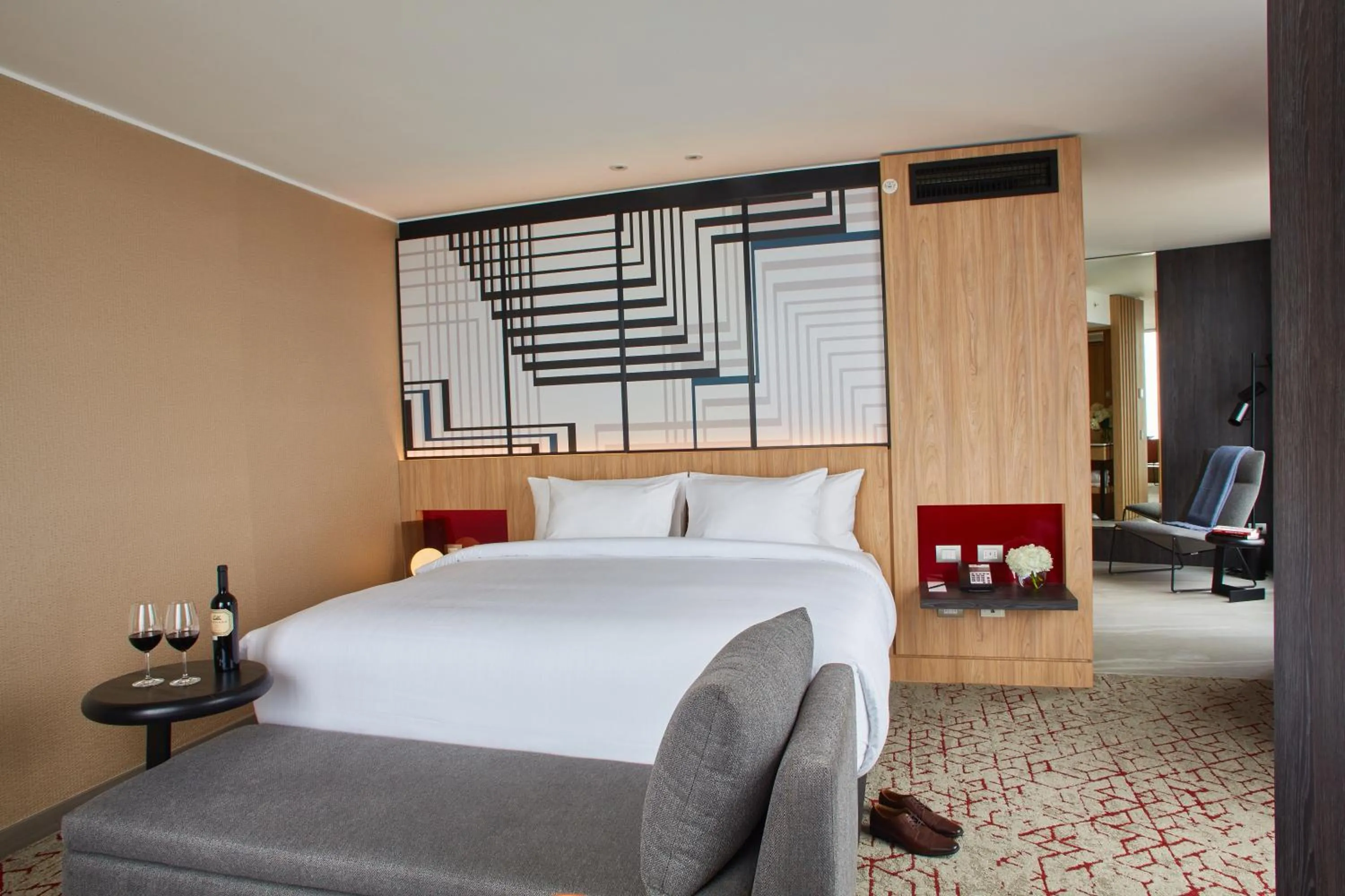 Bedroom, Bed in Pullman Lima Miraflores