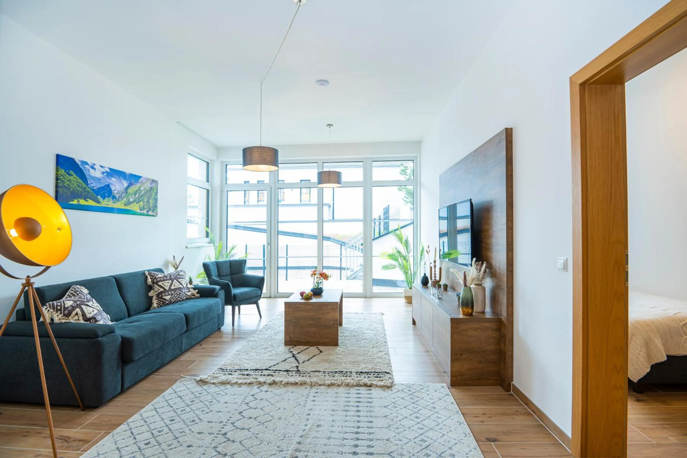 Living room in AlpenParks Hotel & Apartment Alpendorf