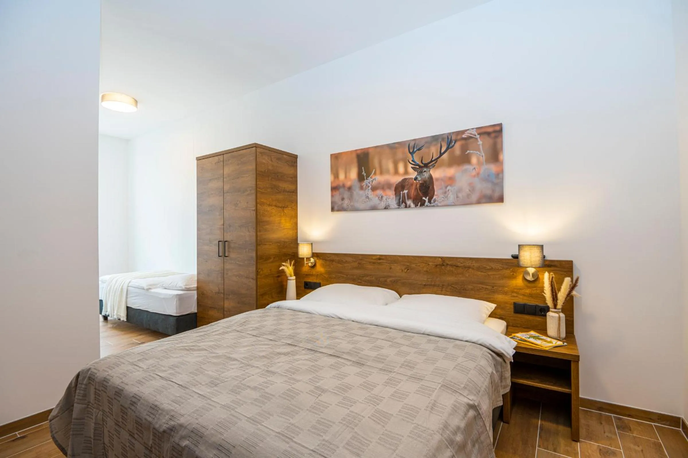 Bed in AlpenParks Hotel & Apartment Alpendorf