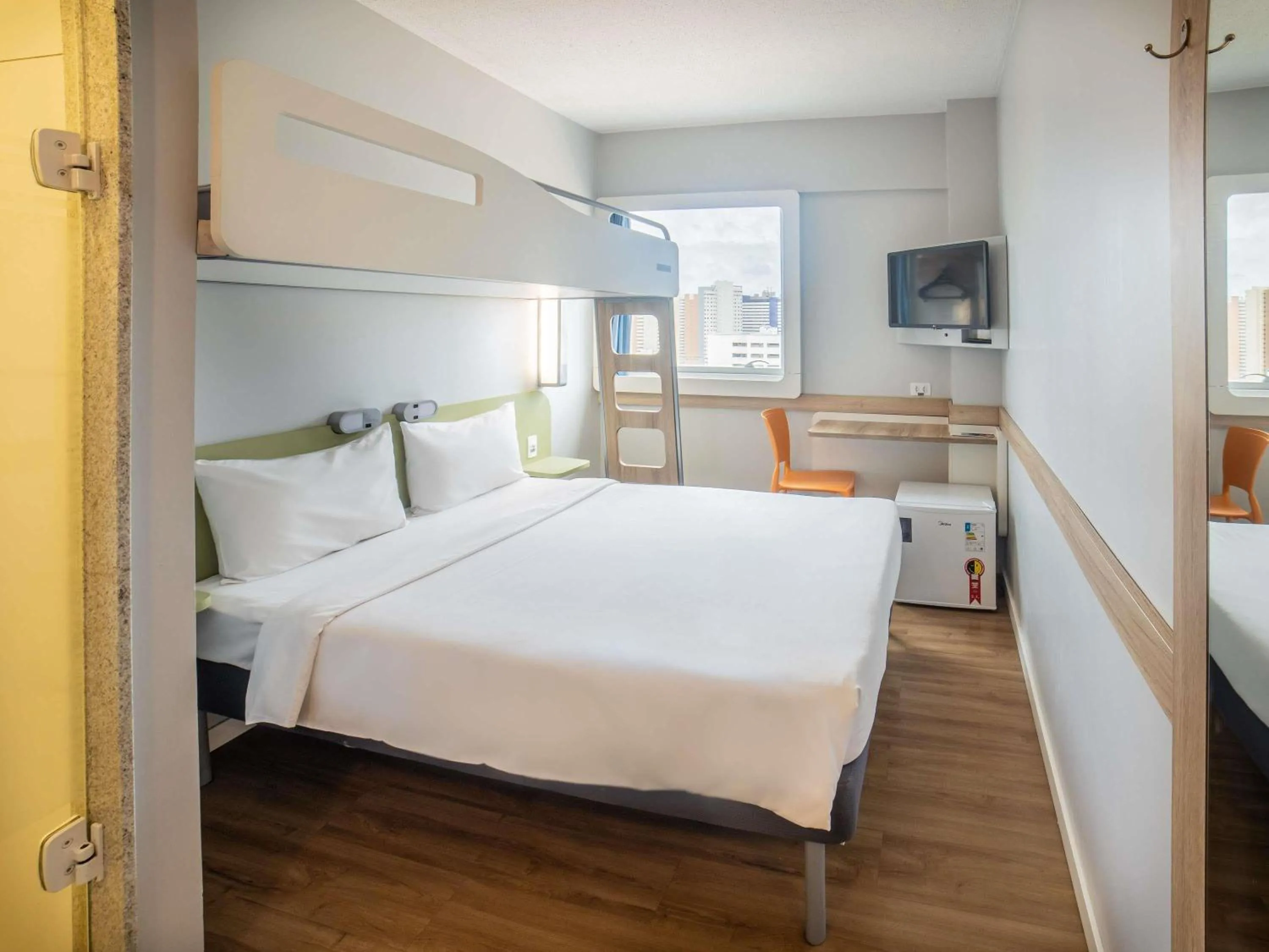 Bedroom, Bed in Ibis Budget Fortaleza Praia de Iracema