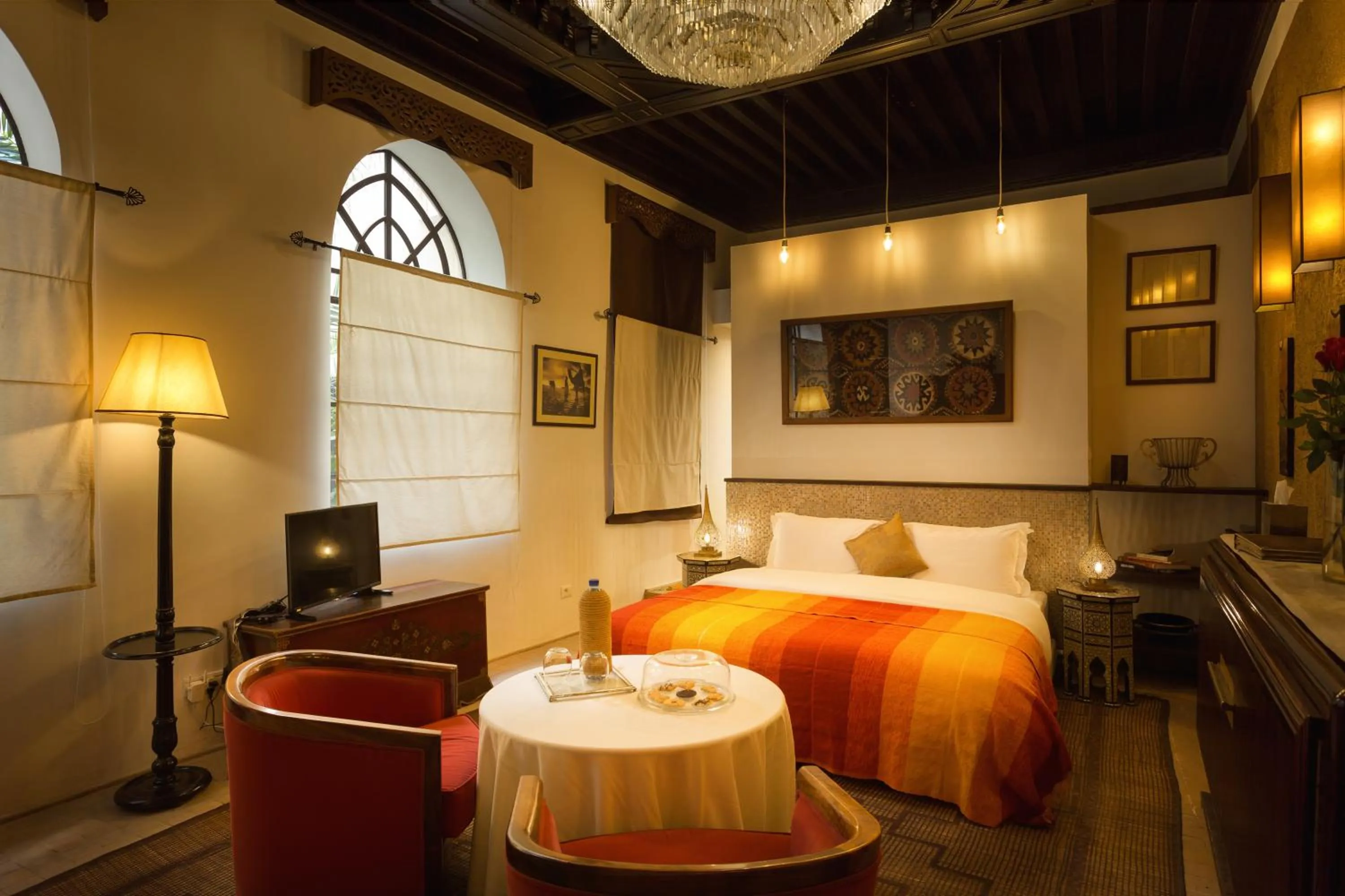 Decorative detail in Palais Khum