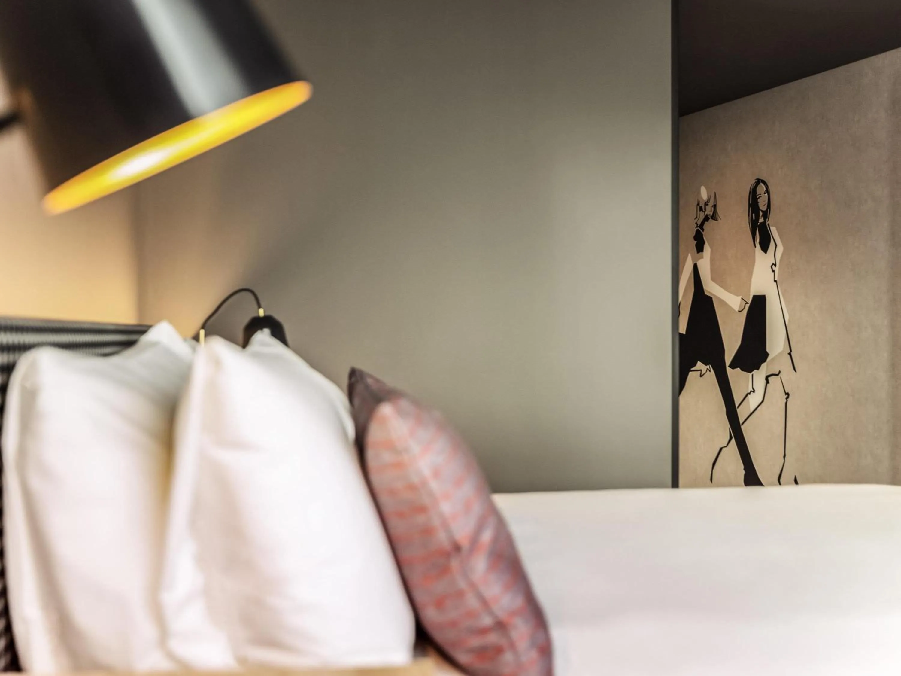 Bedroom, Bed in ibis Styles Arnhem Centre