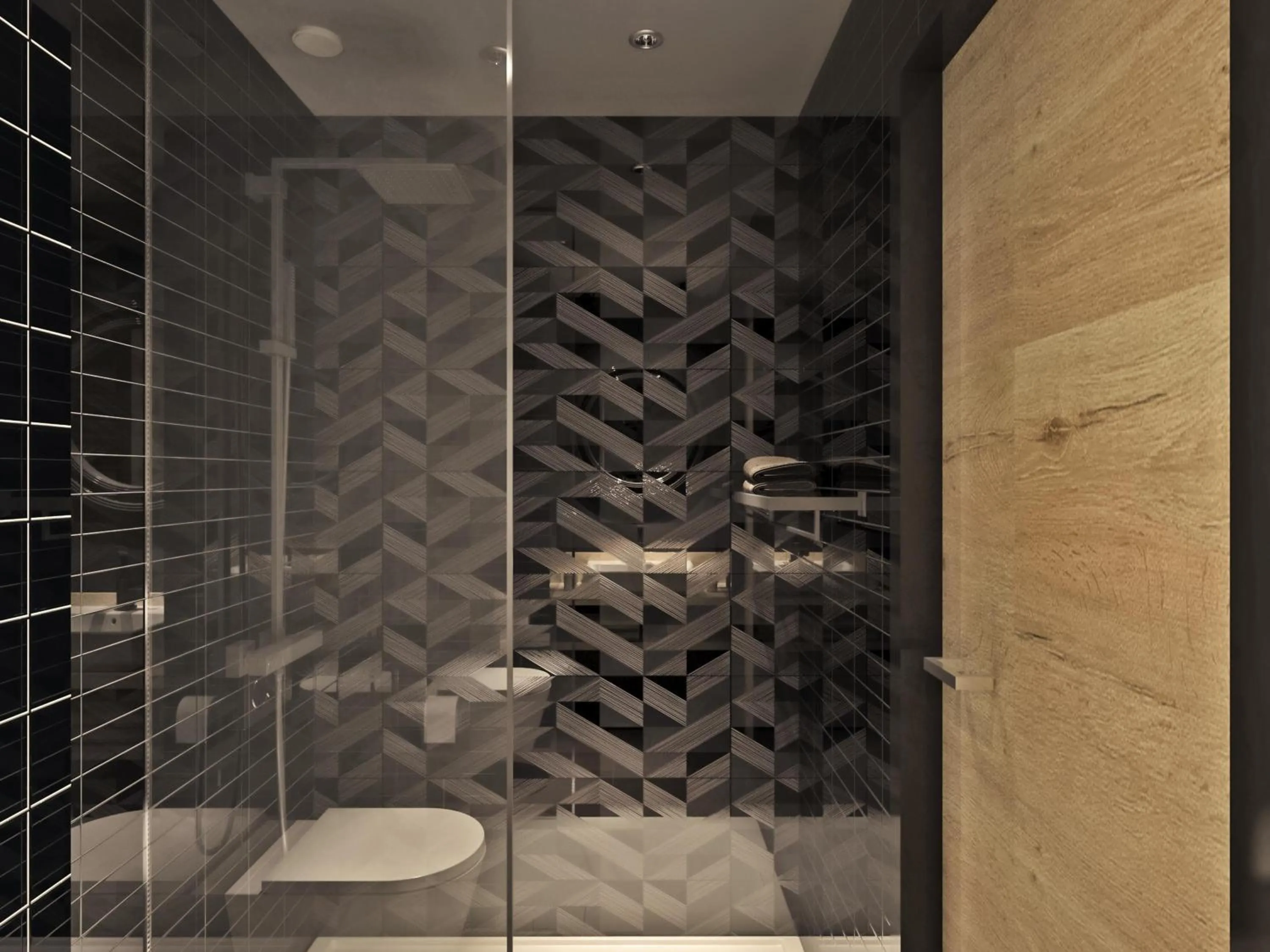 Bedroom in ibis Styles Arnhem Centre