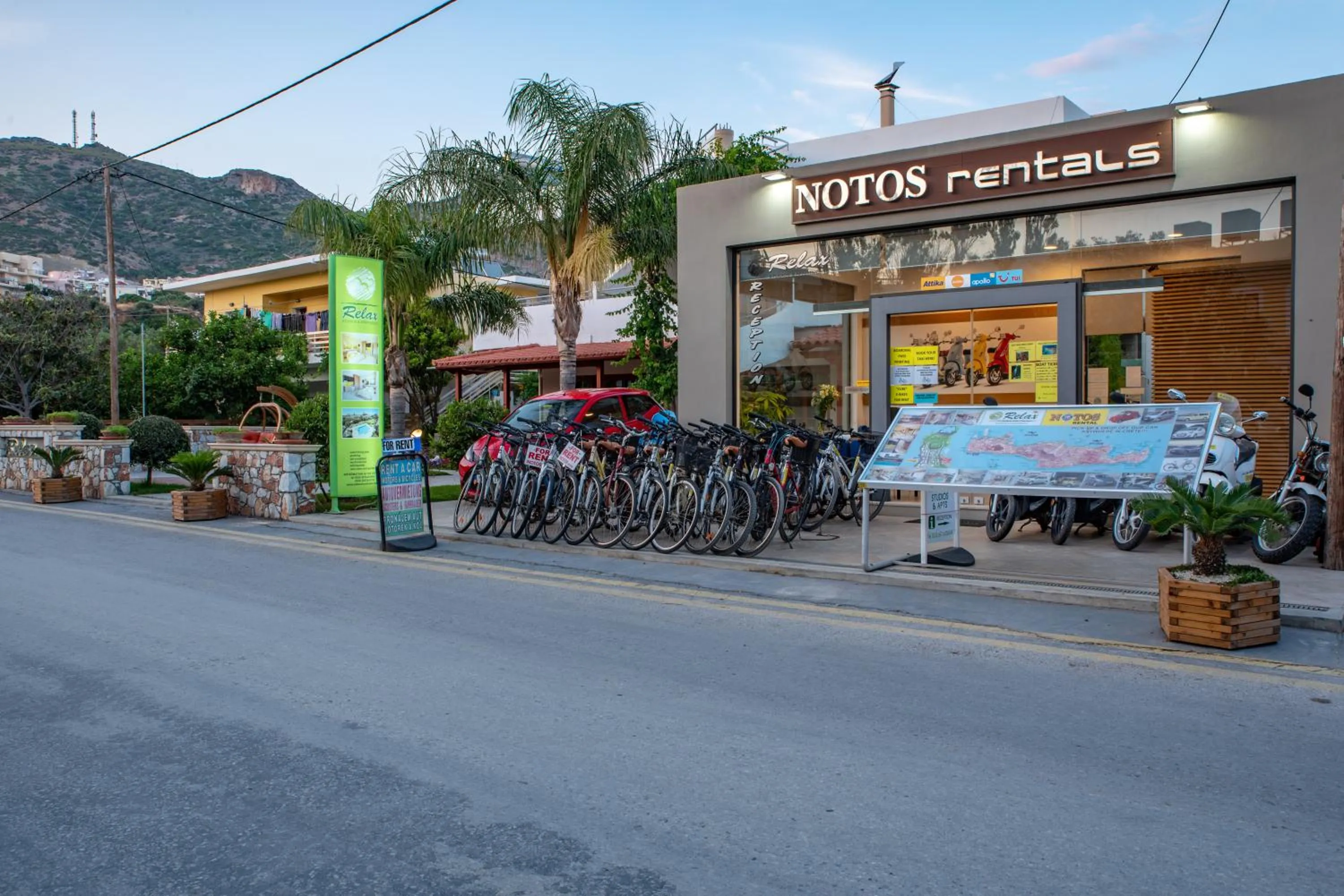 On-site shops in Relax Hotel