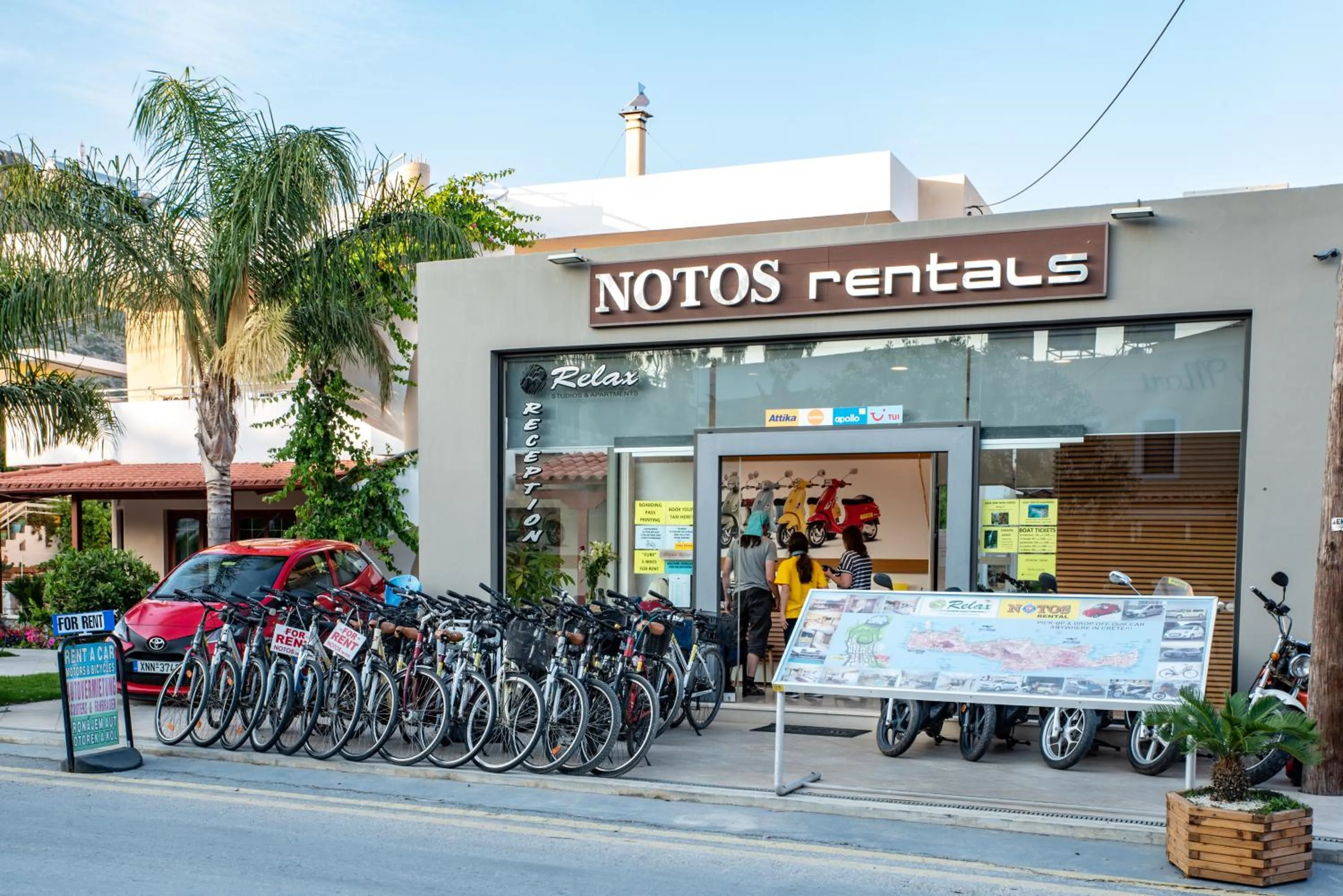 Facade/entrance in Relax Hotel