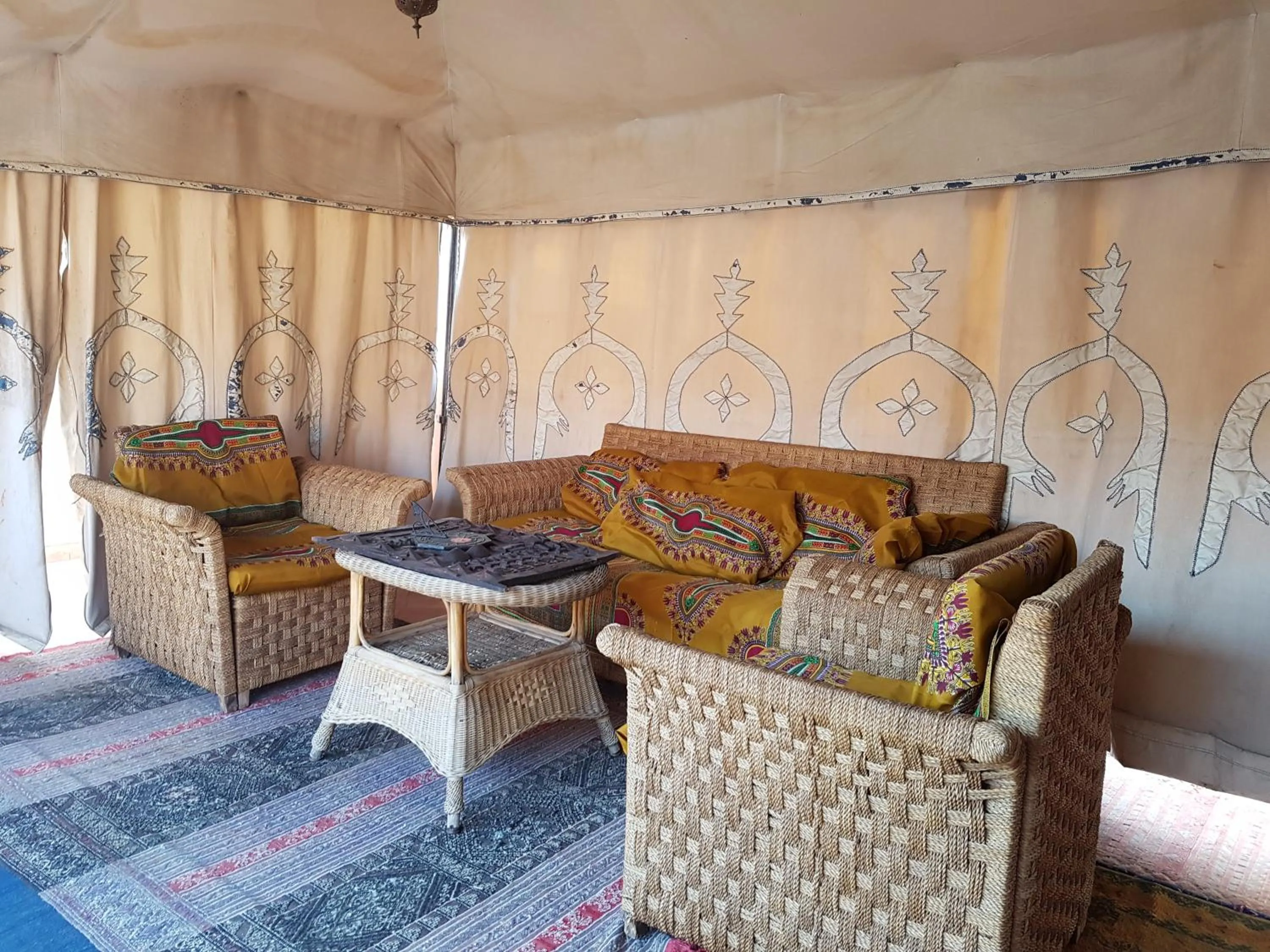 Decorative detail in Riad Ben Youssef