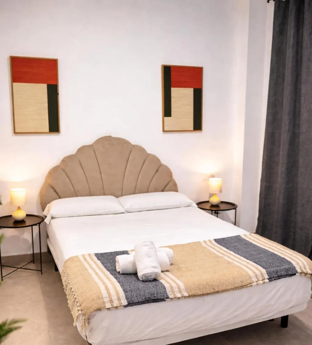 Bed in Villamarta Boutique Rooms