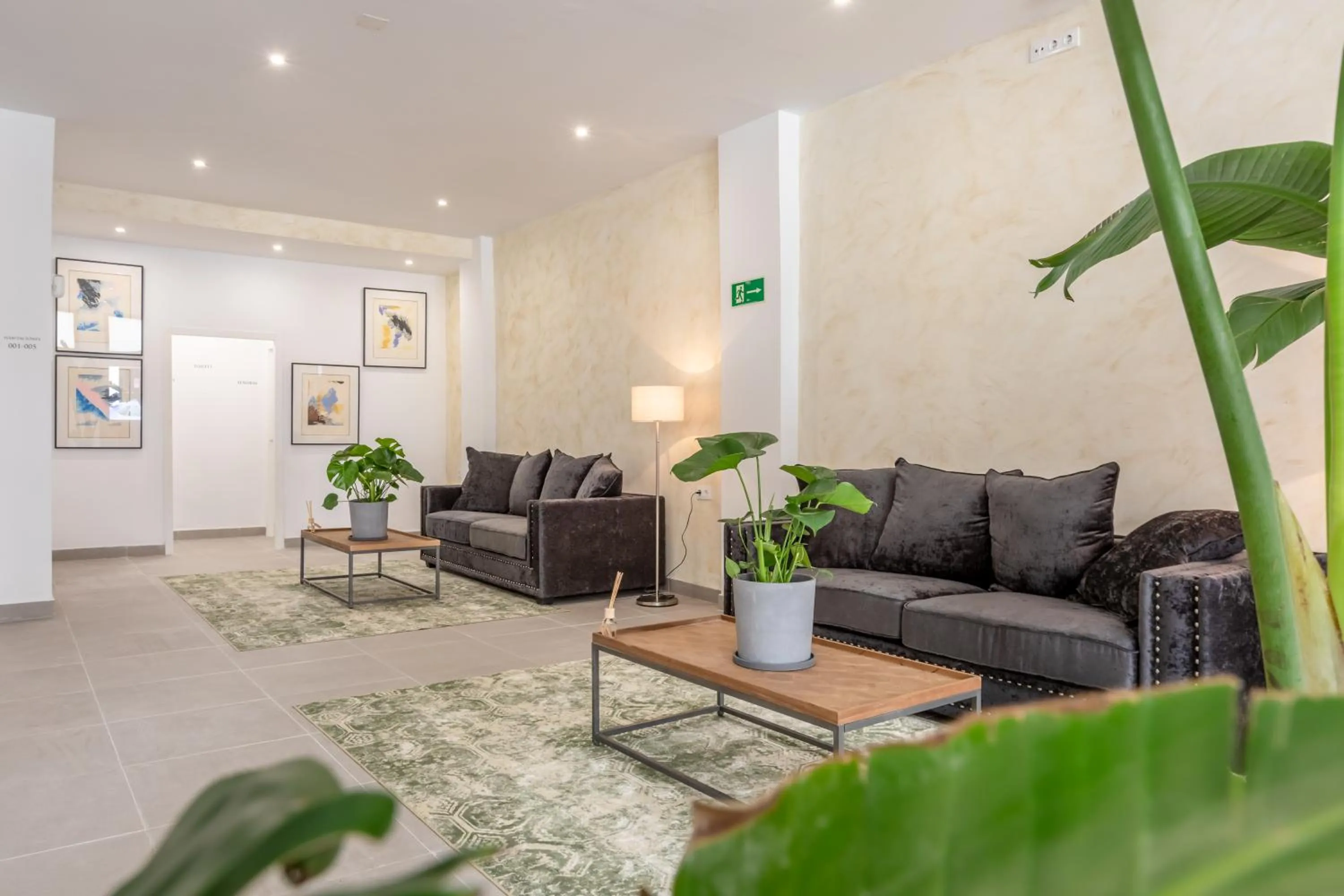 Seating area in Villamarta Boutique Rooms
