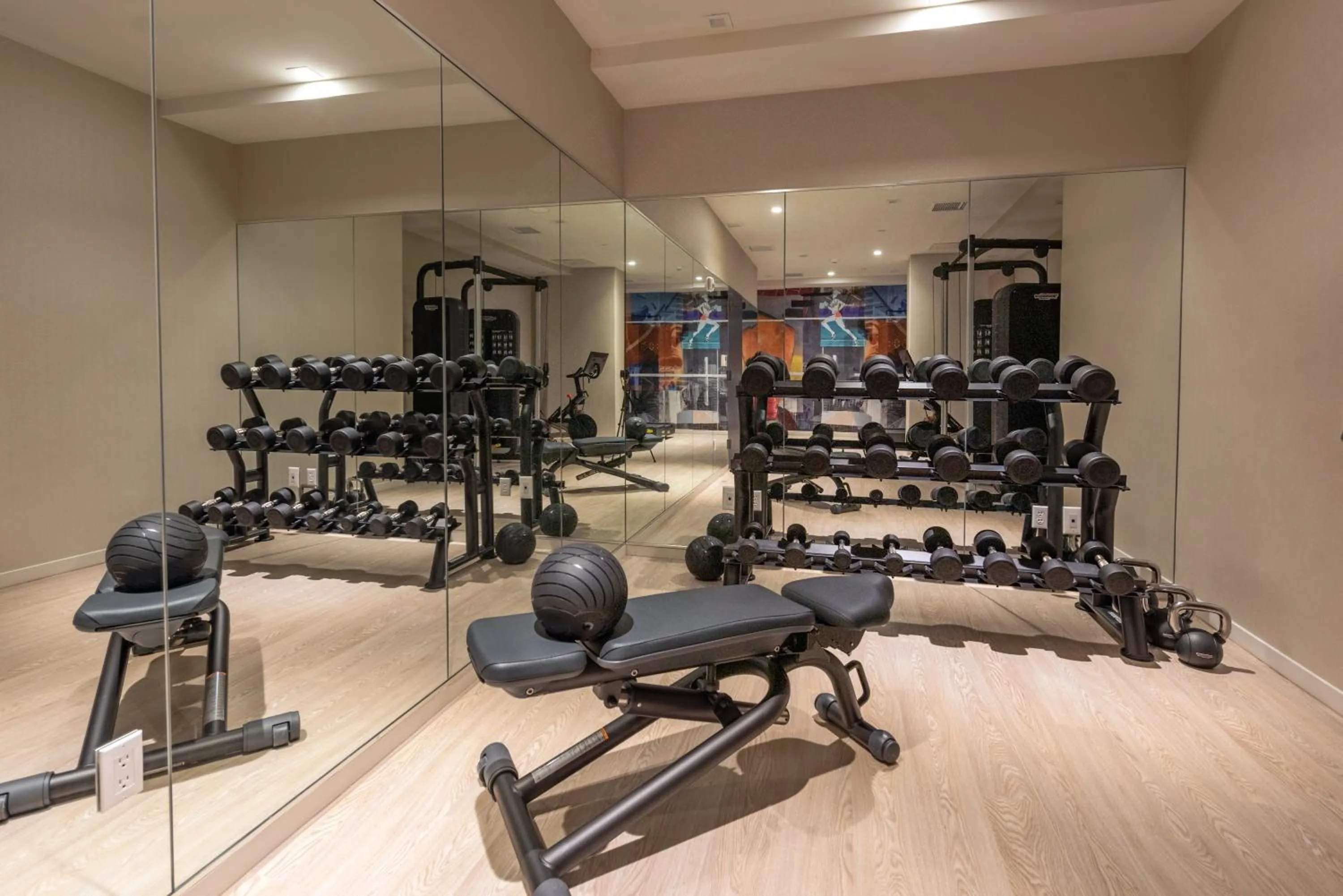 Fitness centre/facilities in Pestana CR7 Times Square