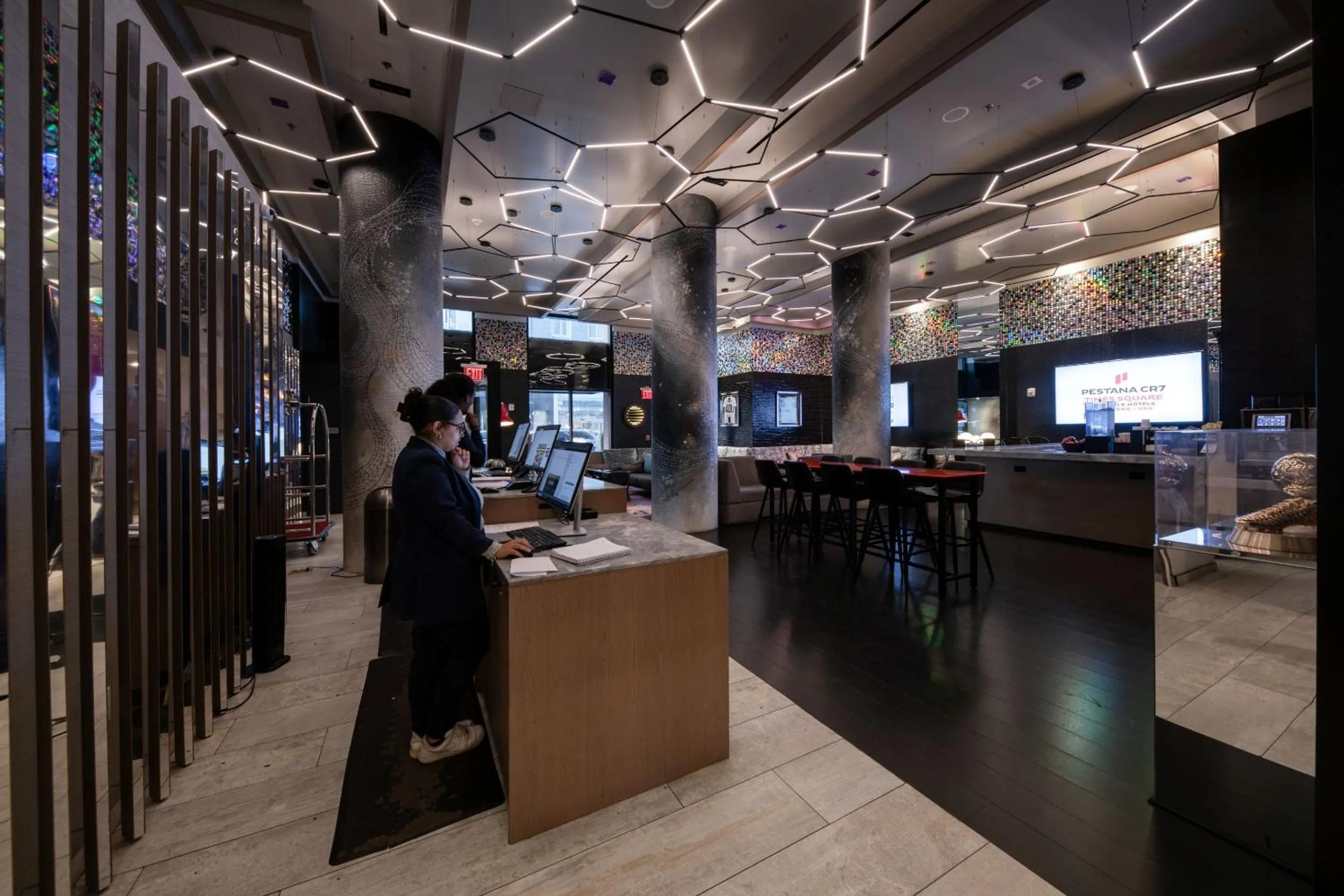 Lobby or reception in Pestana CR7 Times Square