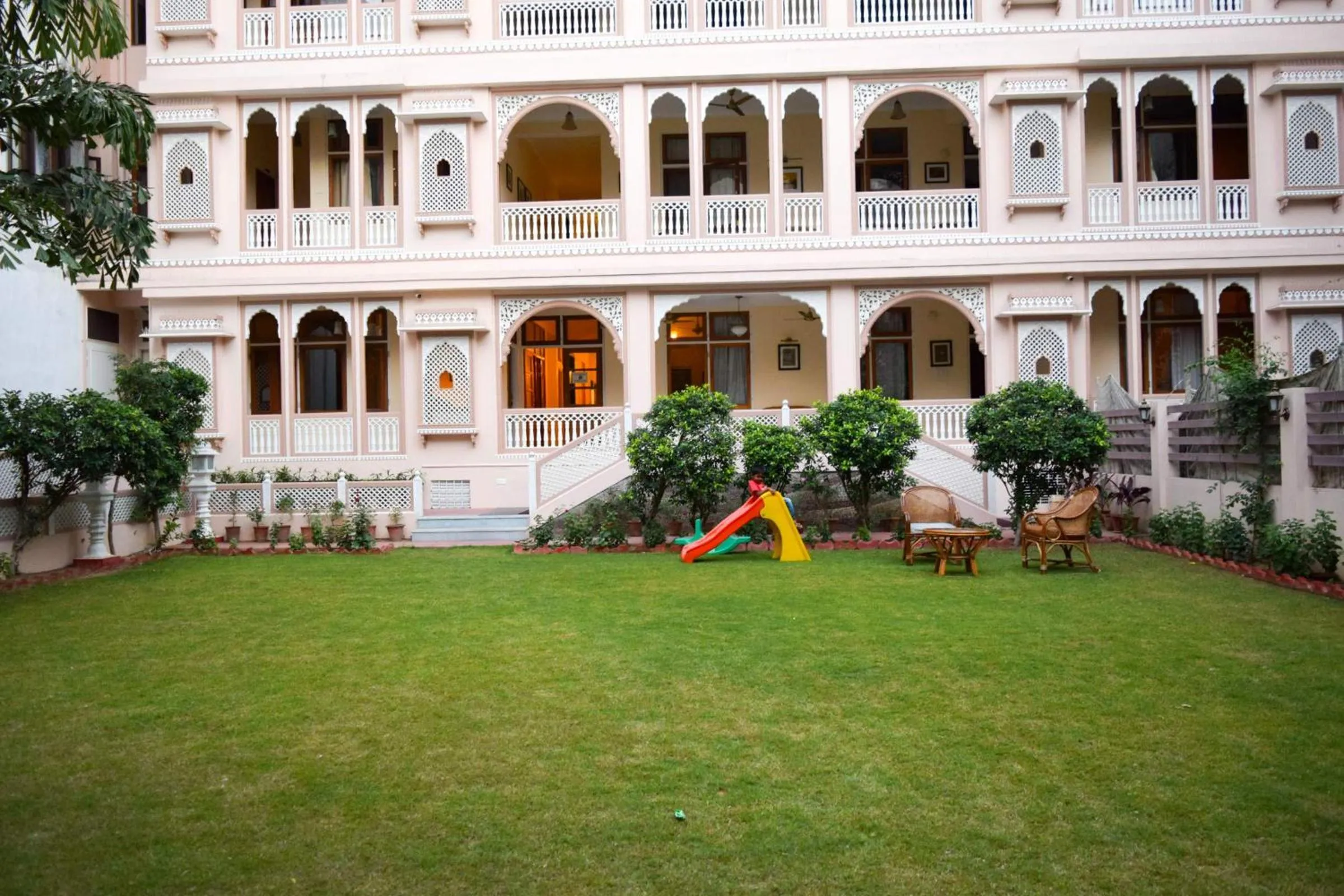 Property building in Hotel Arya Niwas