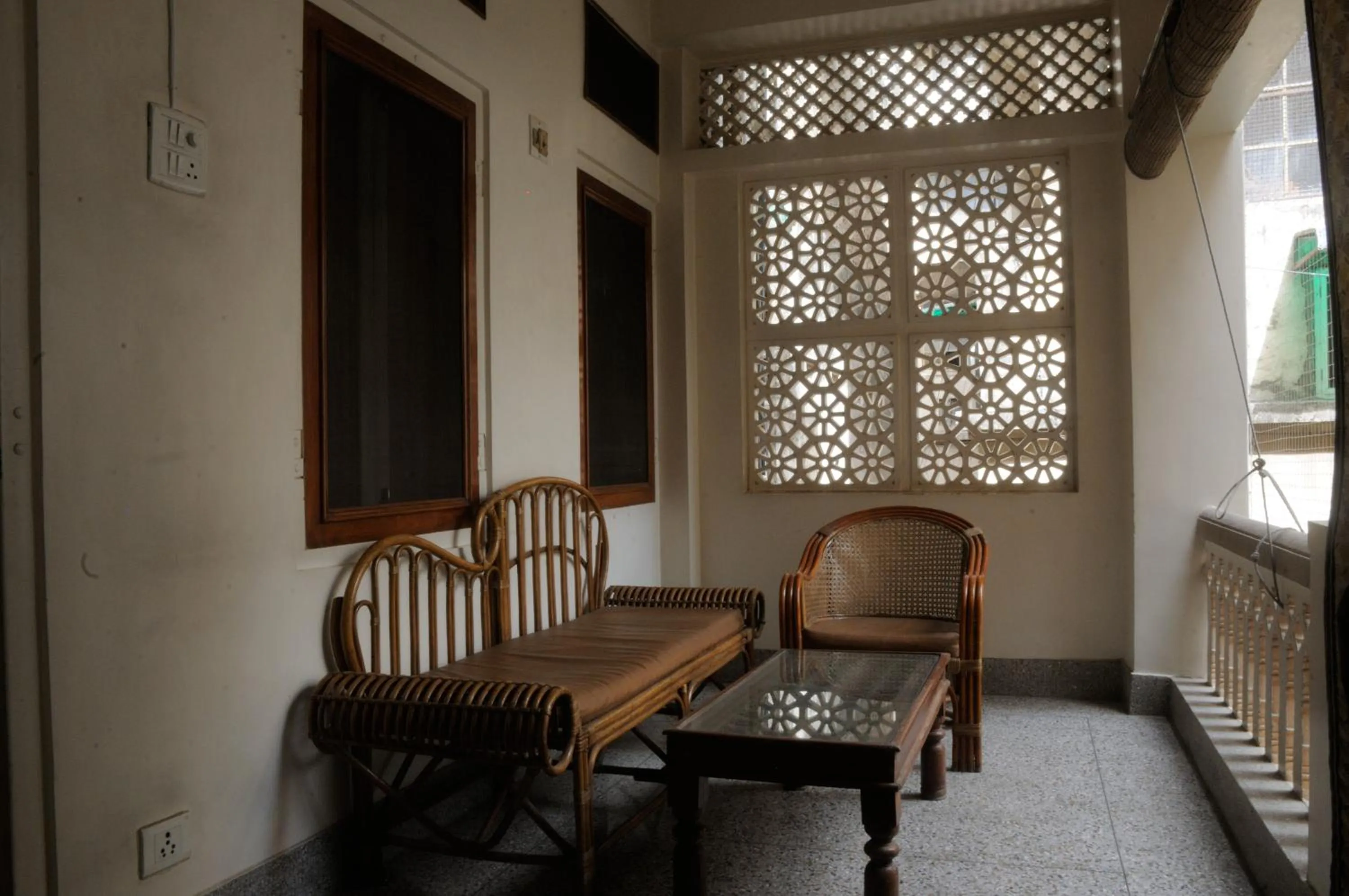 Balcony/Terrace in Hotel Arya Niwas