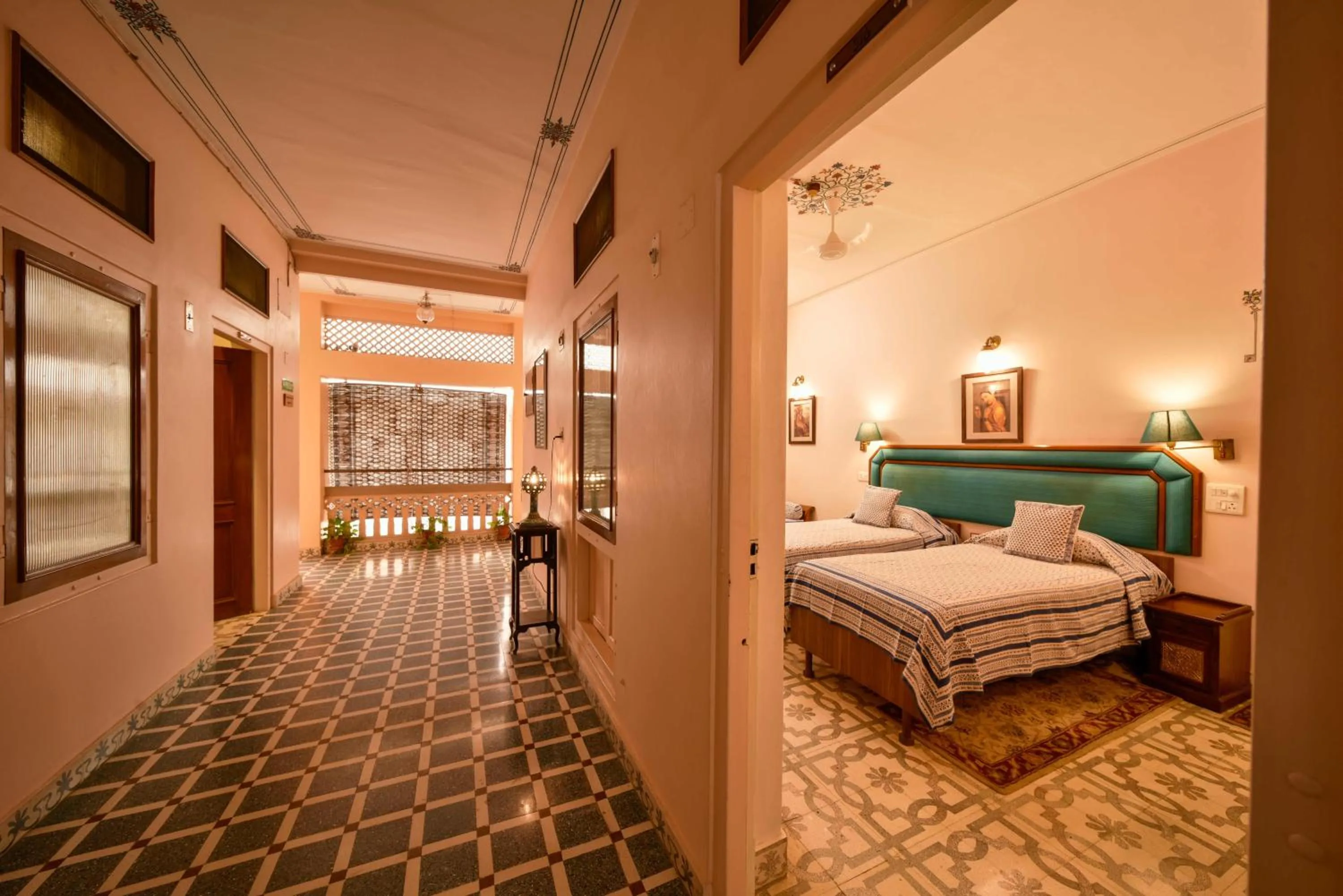 Photo of the whole room, Bed in Hotel Arya Niwas