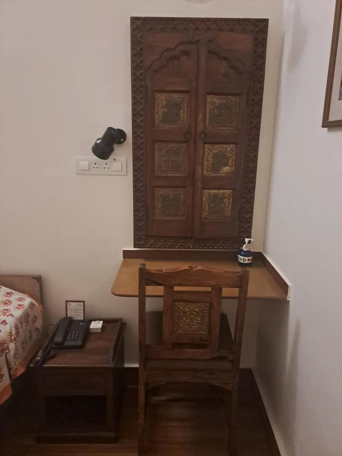 Seating area in Hotel Arya Niwas