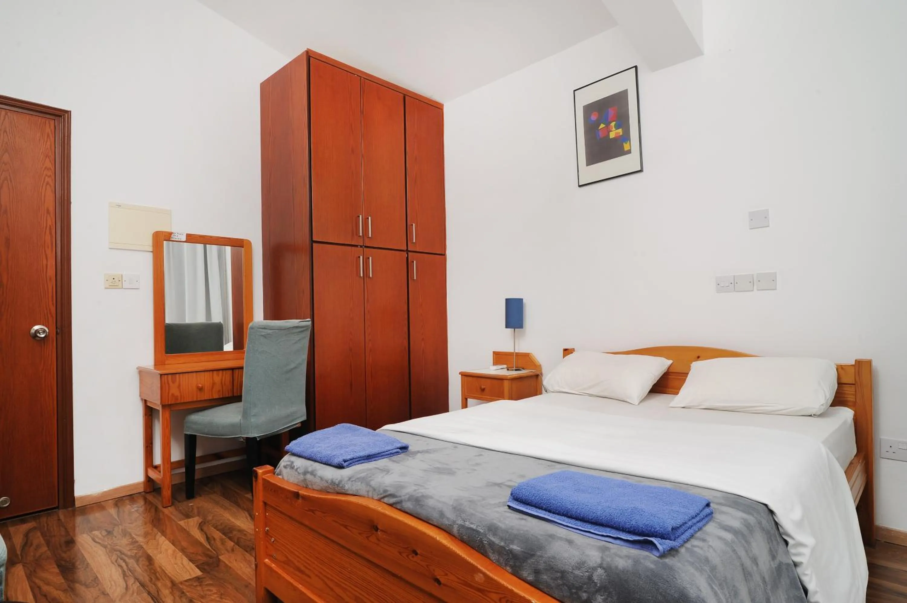 Bed in Bella Rosa hotel Cyprus