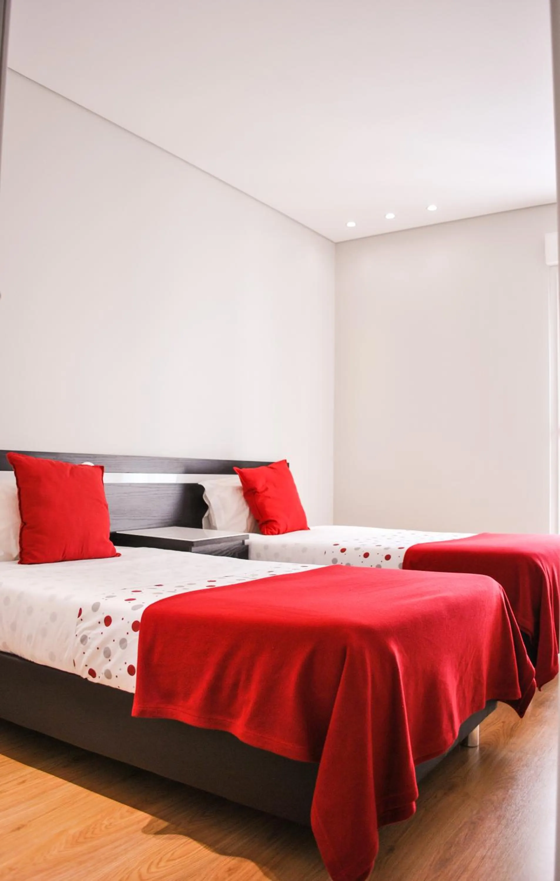 Bed in Apartamentos Portodouro - Santa Catarina