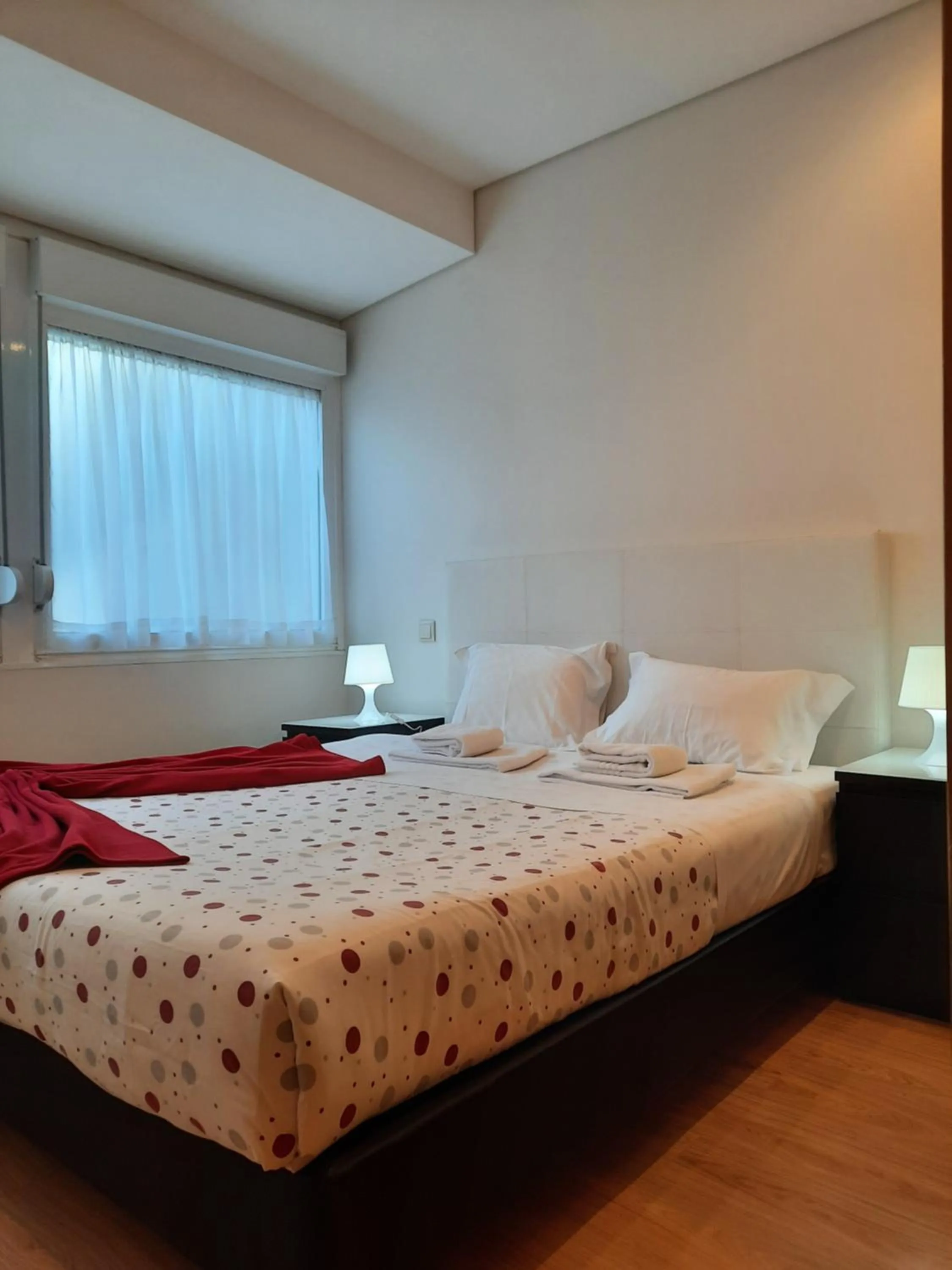 Bed in Apartamentos Portodouro - Santa Catarina