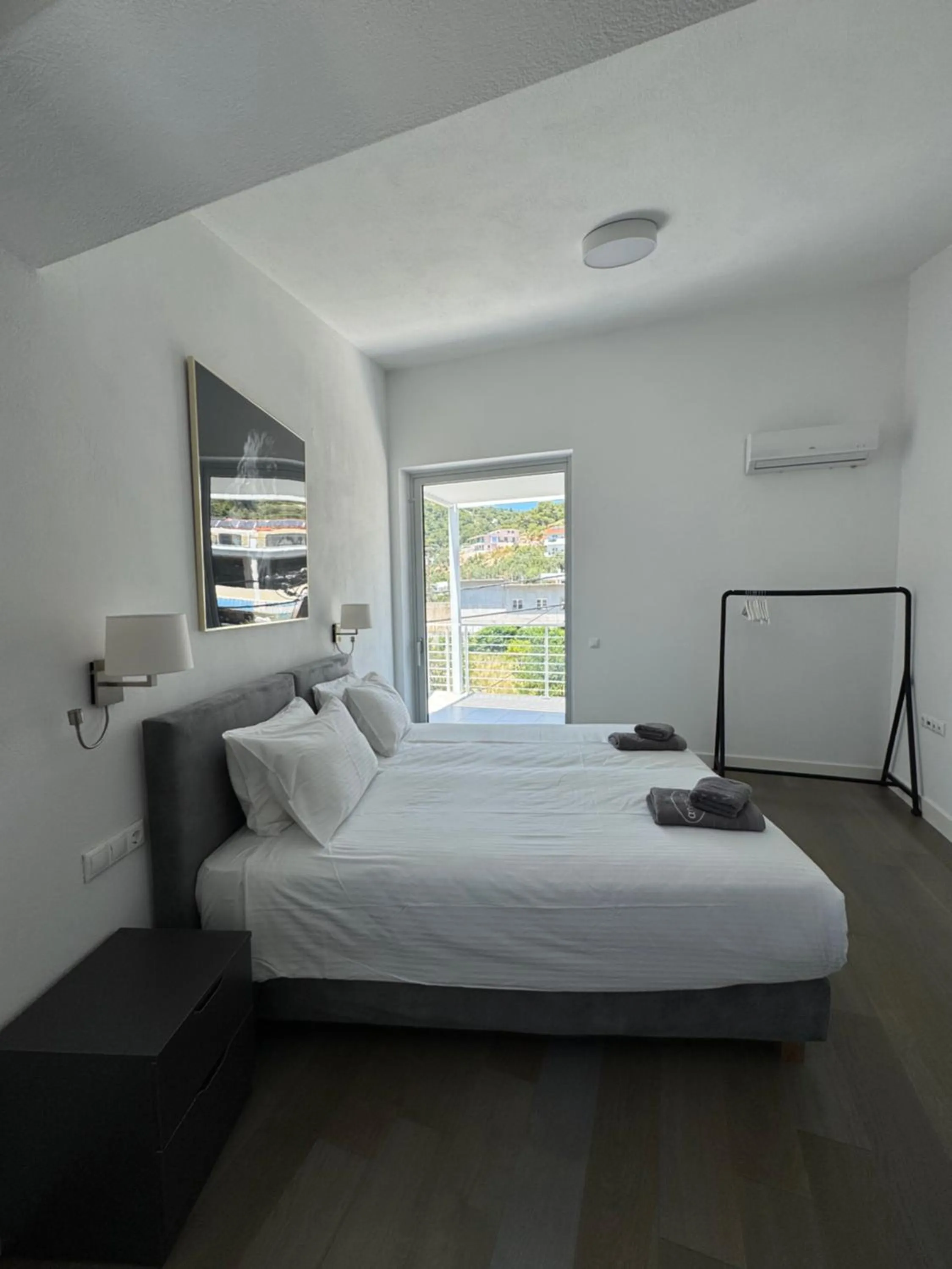 Bedroom, Bed in Anemoni Beach Hotel