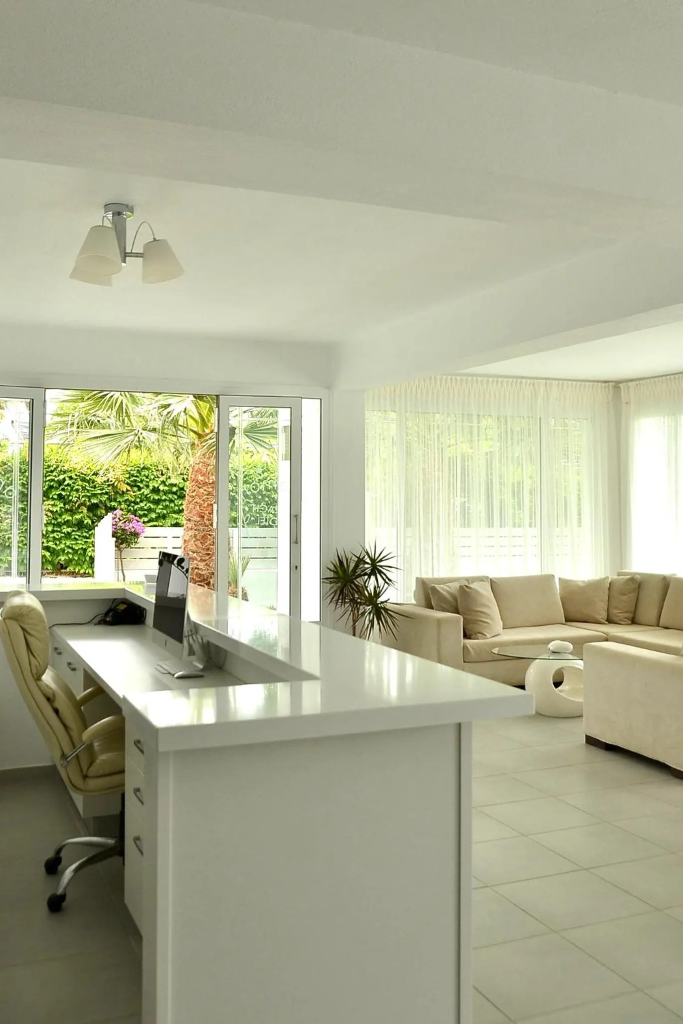 Lobby or reception in Anemoni Beach Hotel