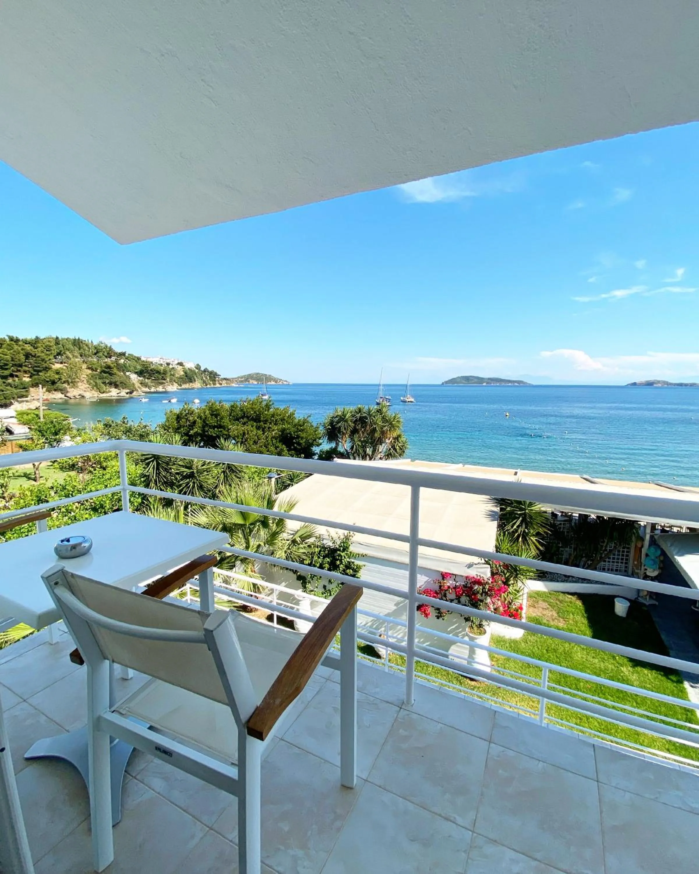 Balcony/Terrace in Anemoni Beach Hotel