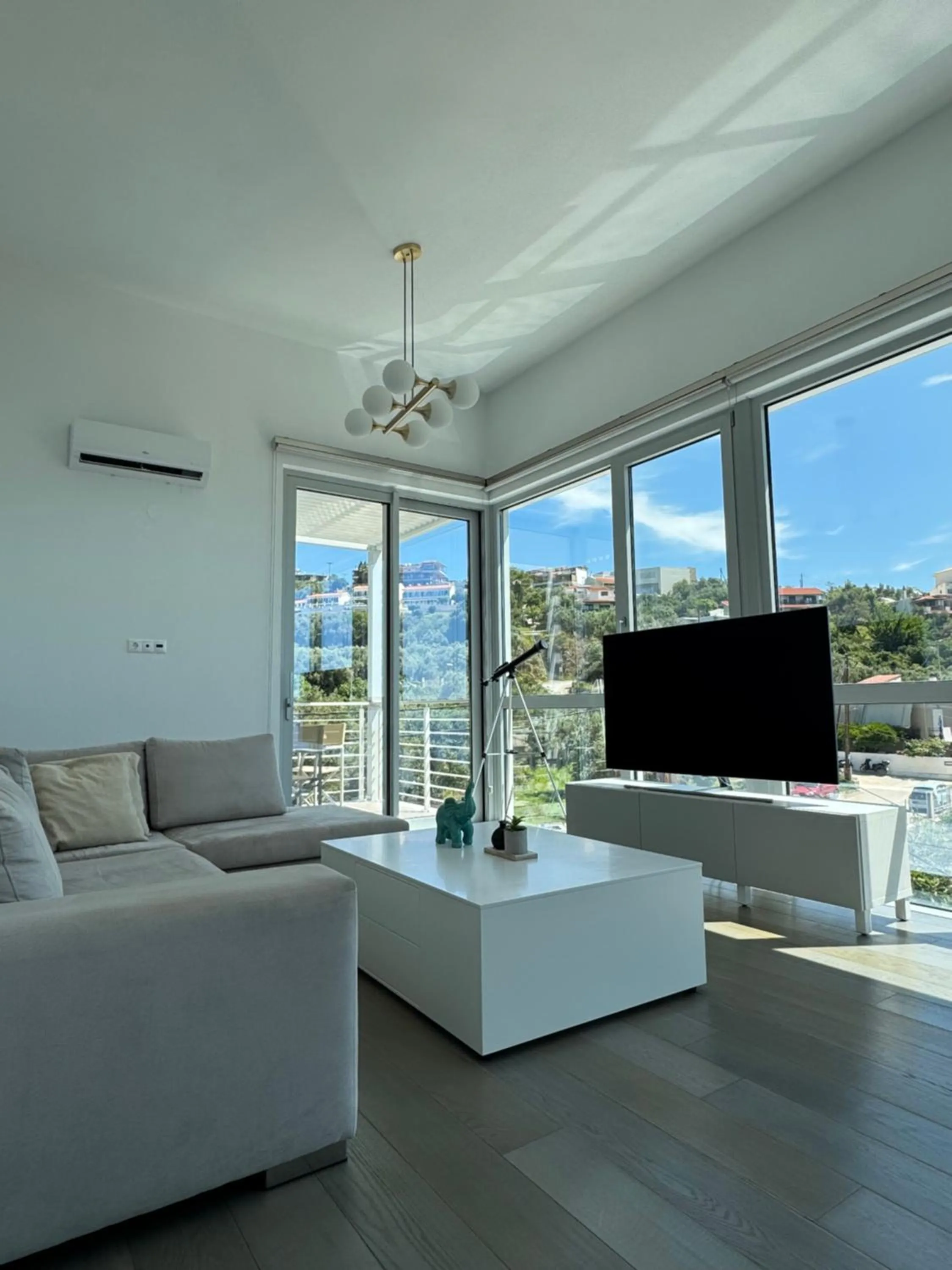 Living room in Anemoni Beach Hotel