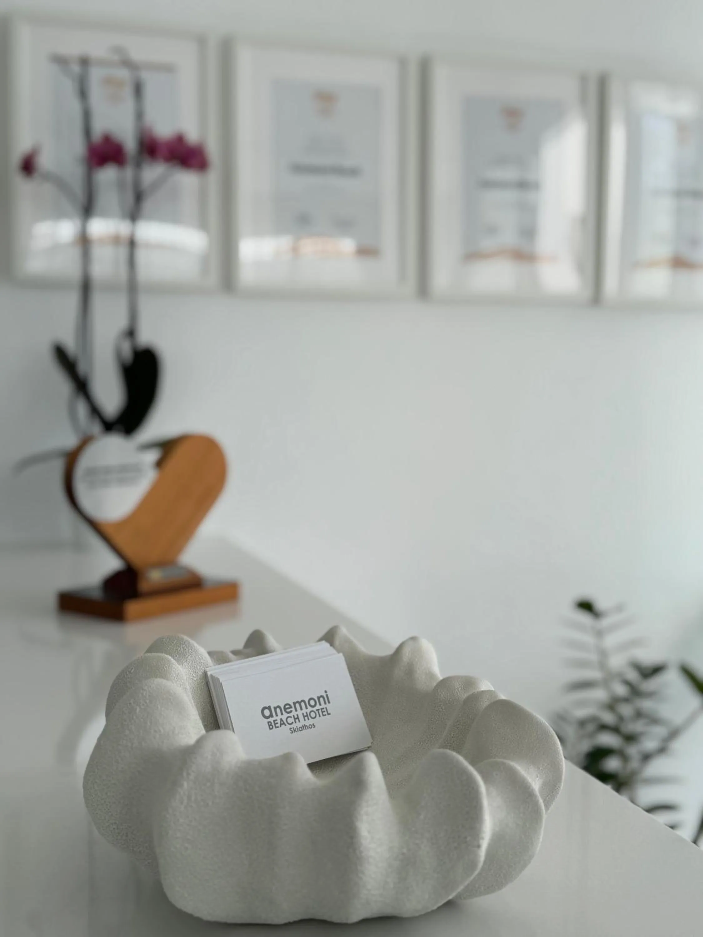 Lobby or reception in Anemoni Beach Hotel