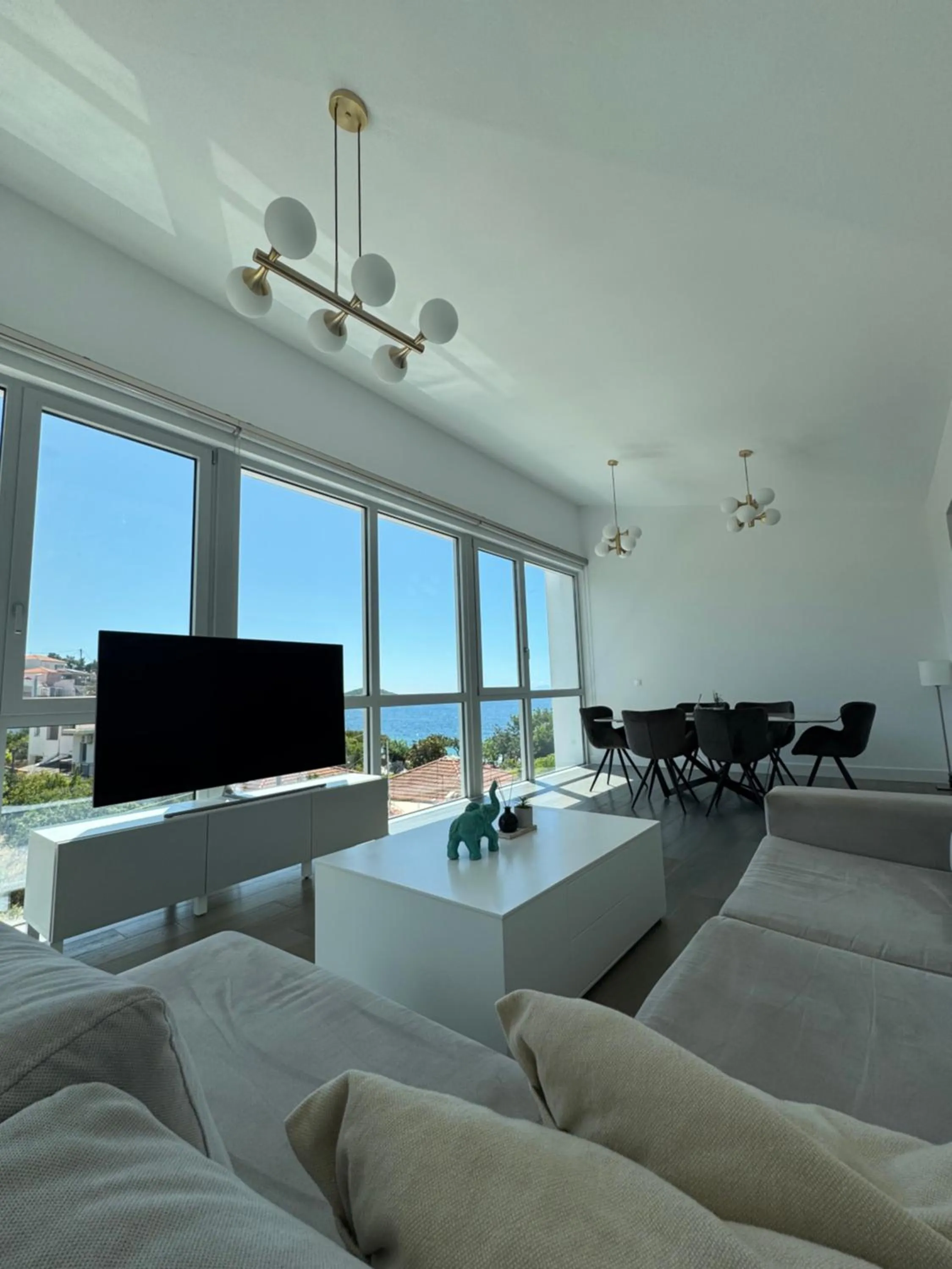 Living room in Anemoni Beach Hotel