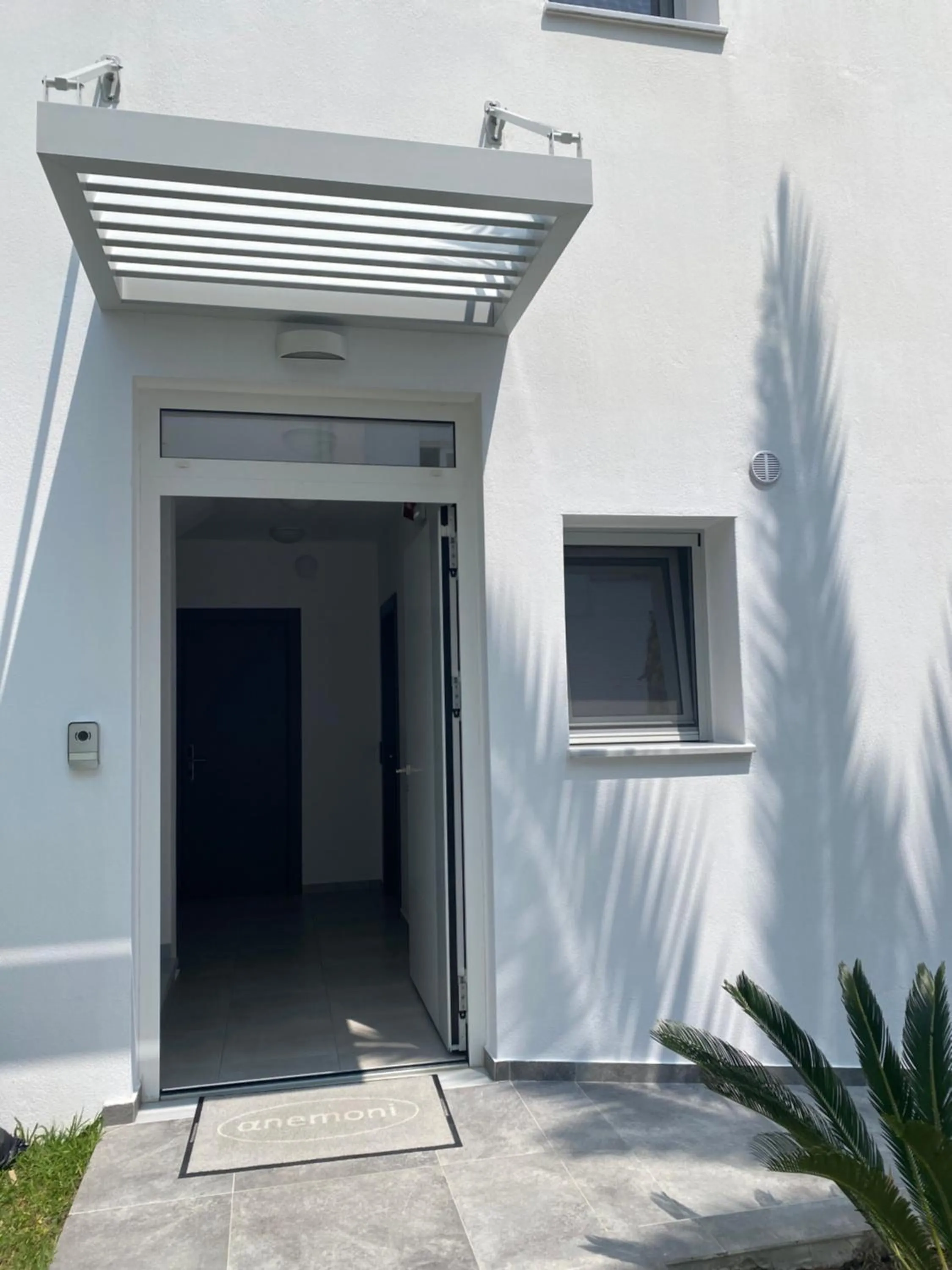 Facade/entrance in Anemoni Beach Hotel