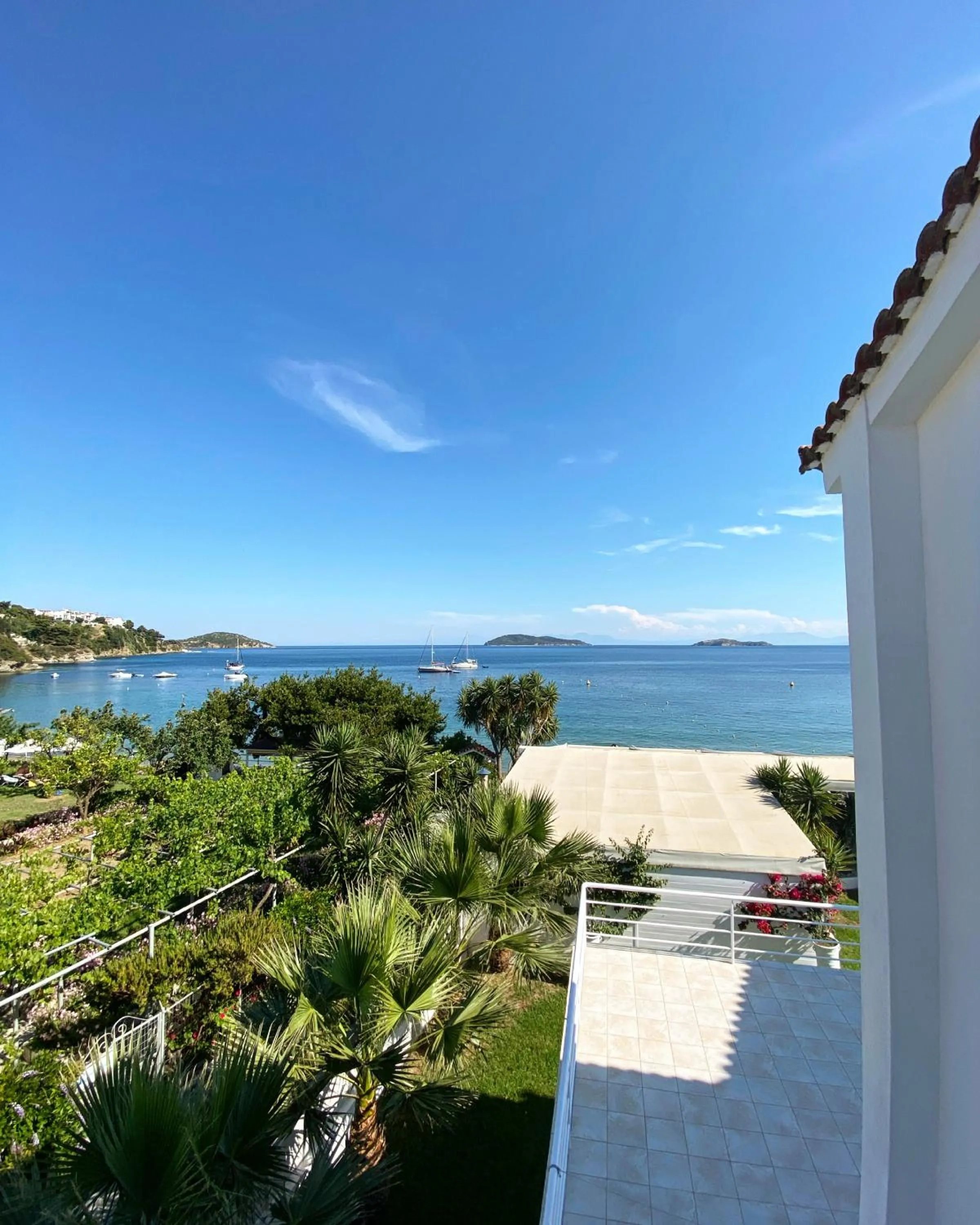 Balcony/Terrace in Anemoni Beach Hotel