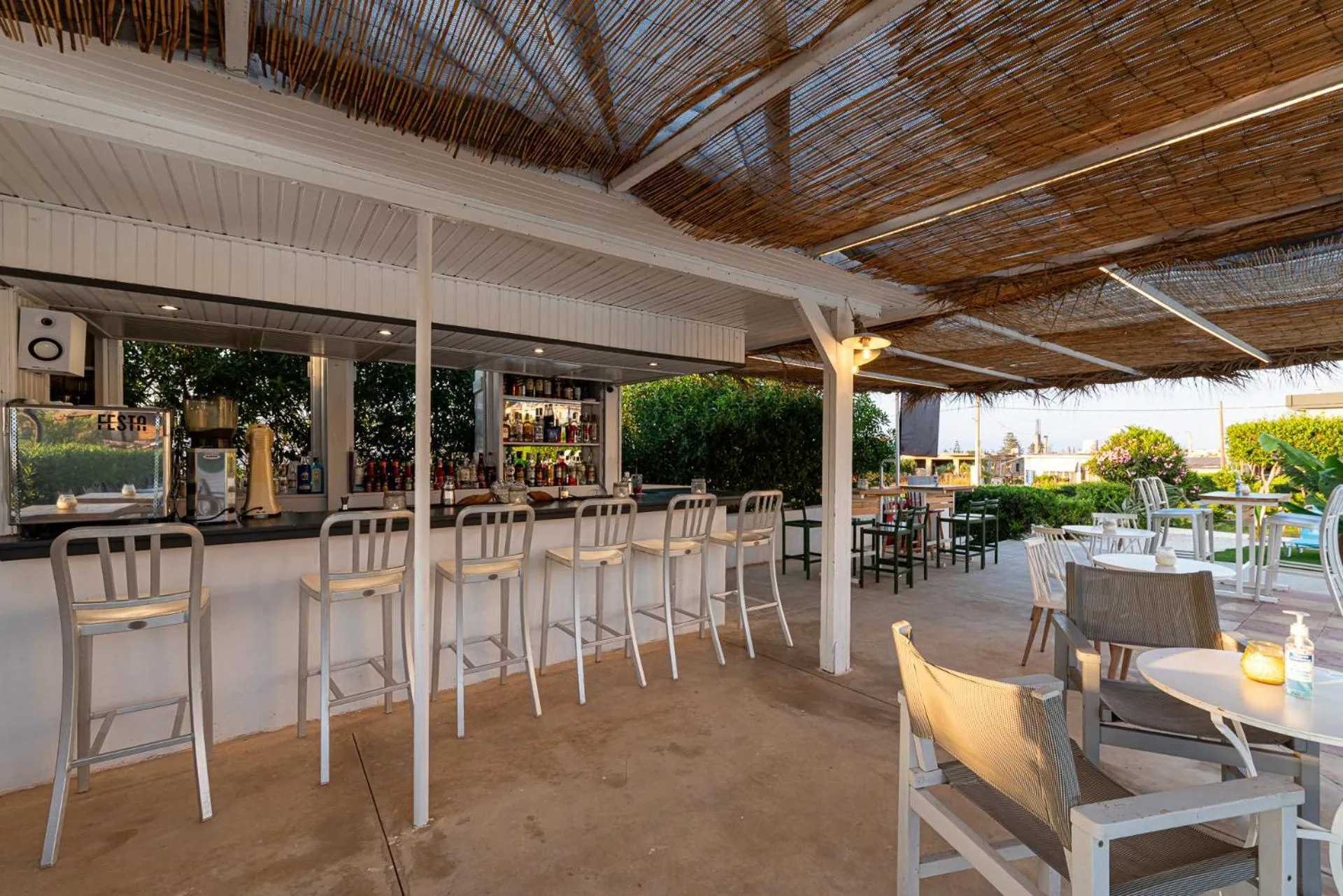 Swimming pool in Anemos Inn by Estia