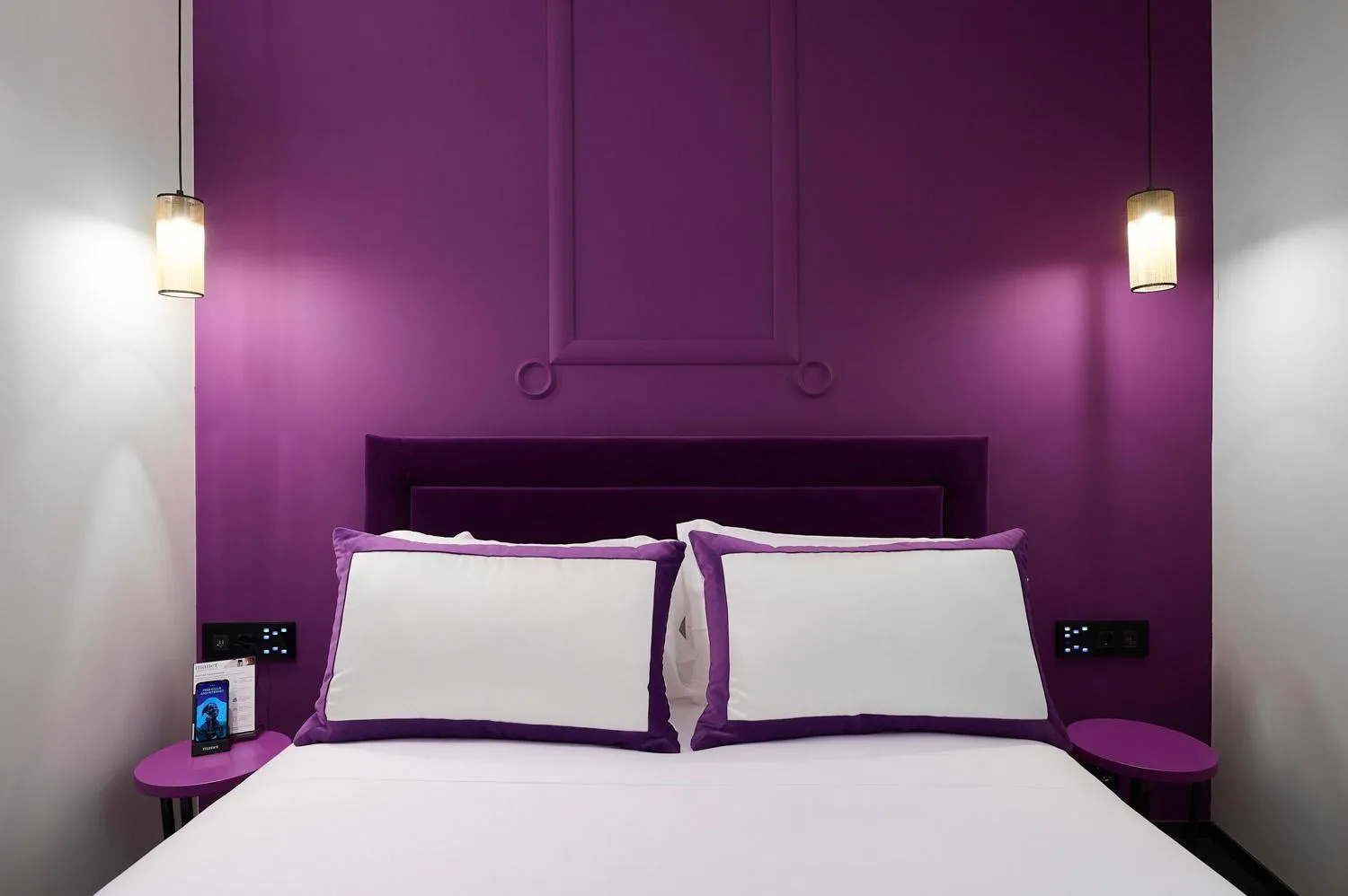 Bed in MyTALE Creative Academy Hotel