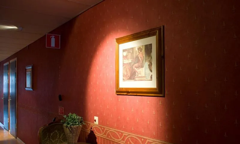 Decorative detail in Hotel Vännäs