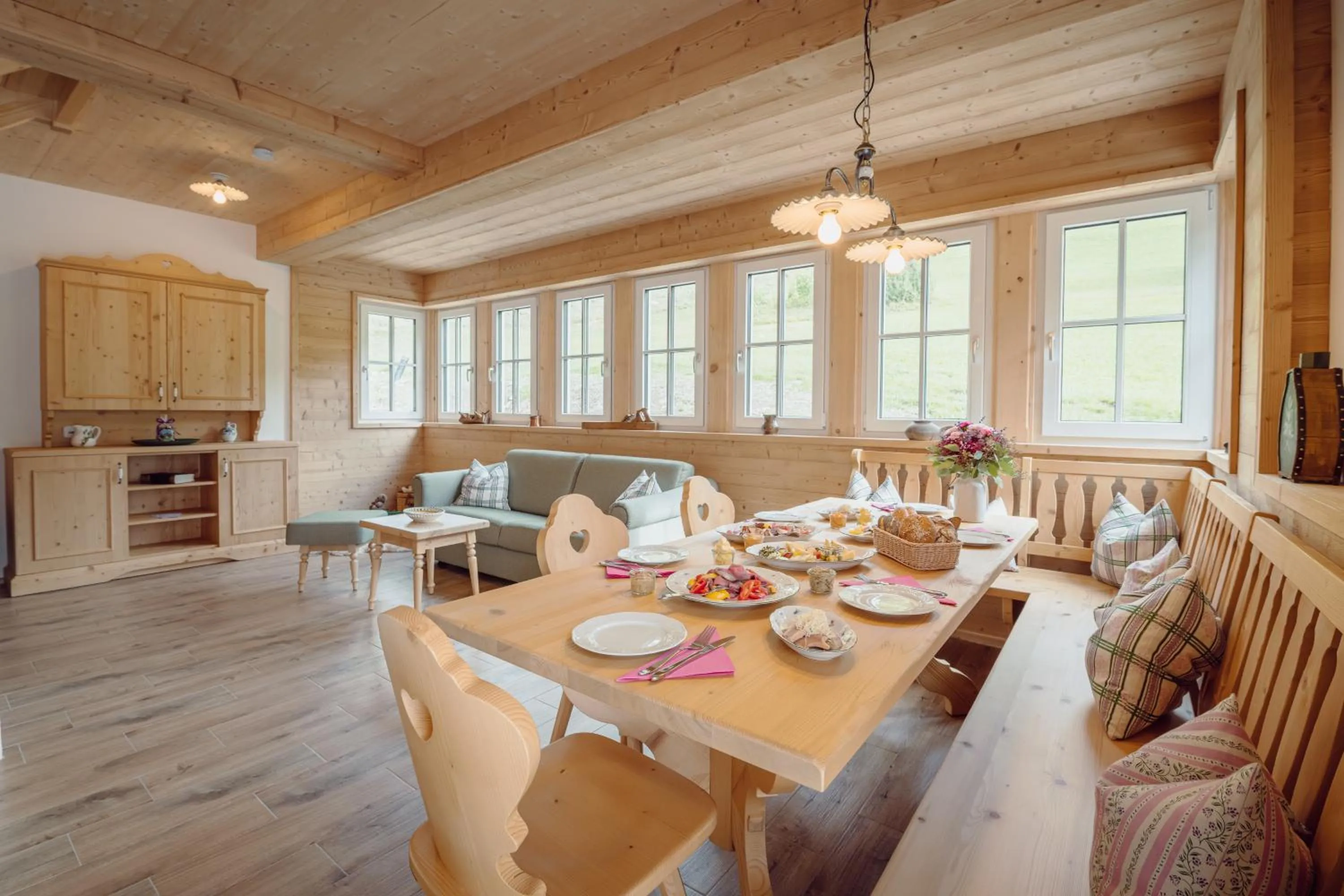 View (from property/room) in Narzissendorf Zloam