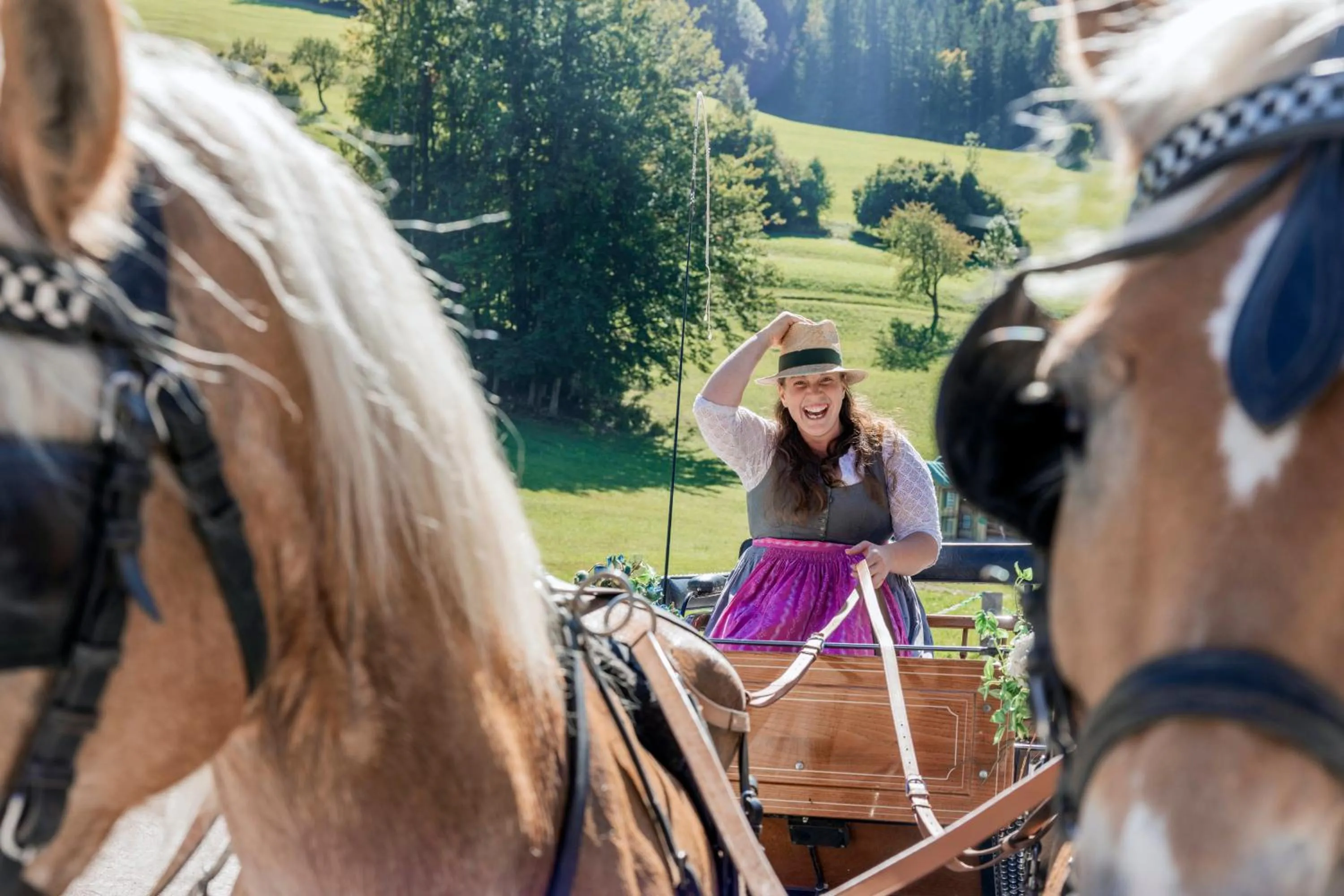 Natural landscape in Narzissendorf Zloam
