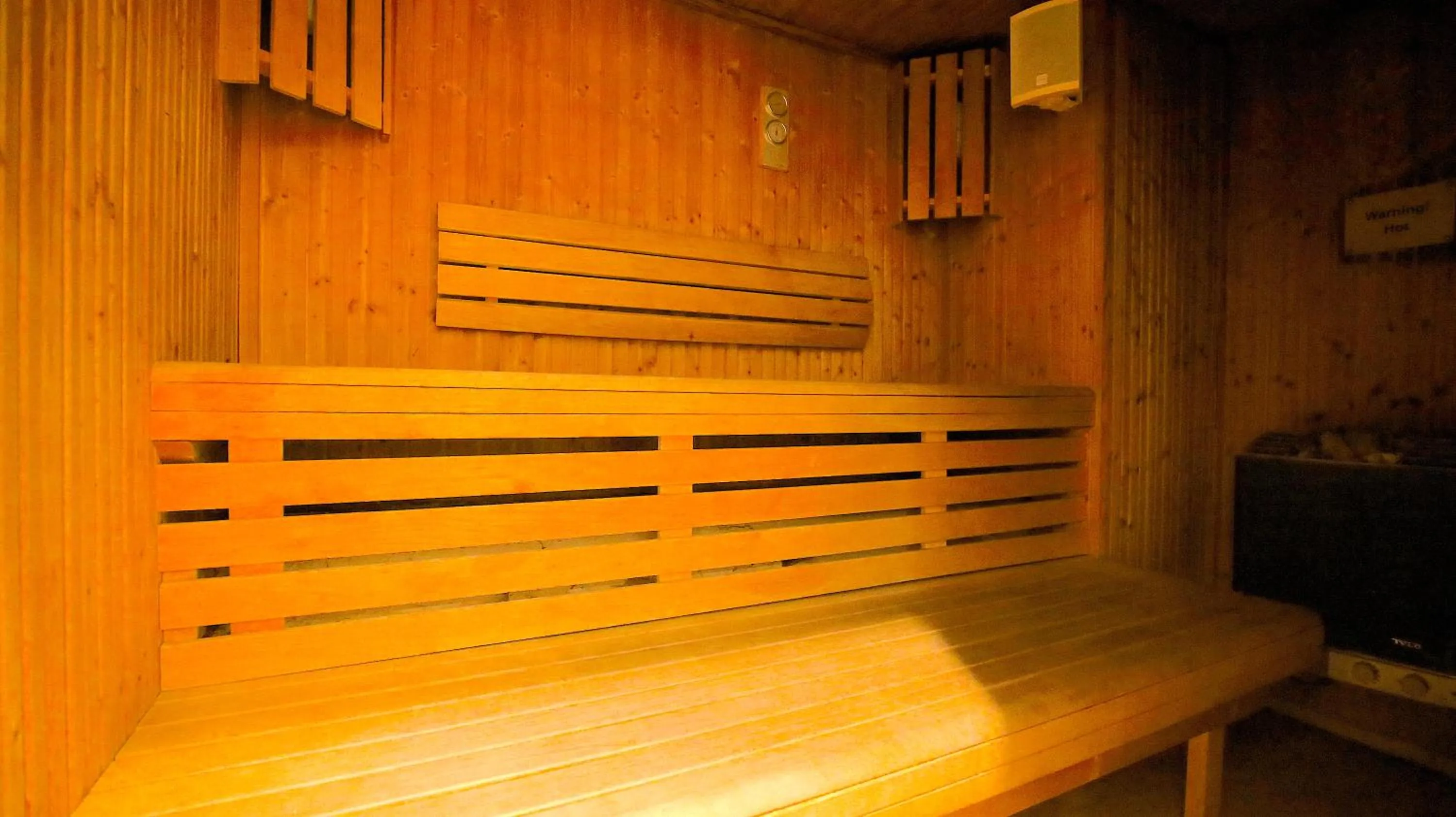 Steam room in Roland House