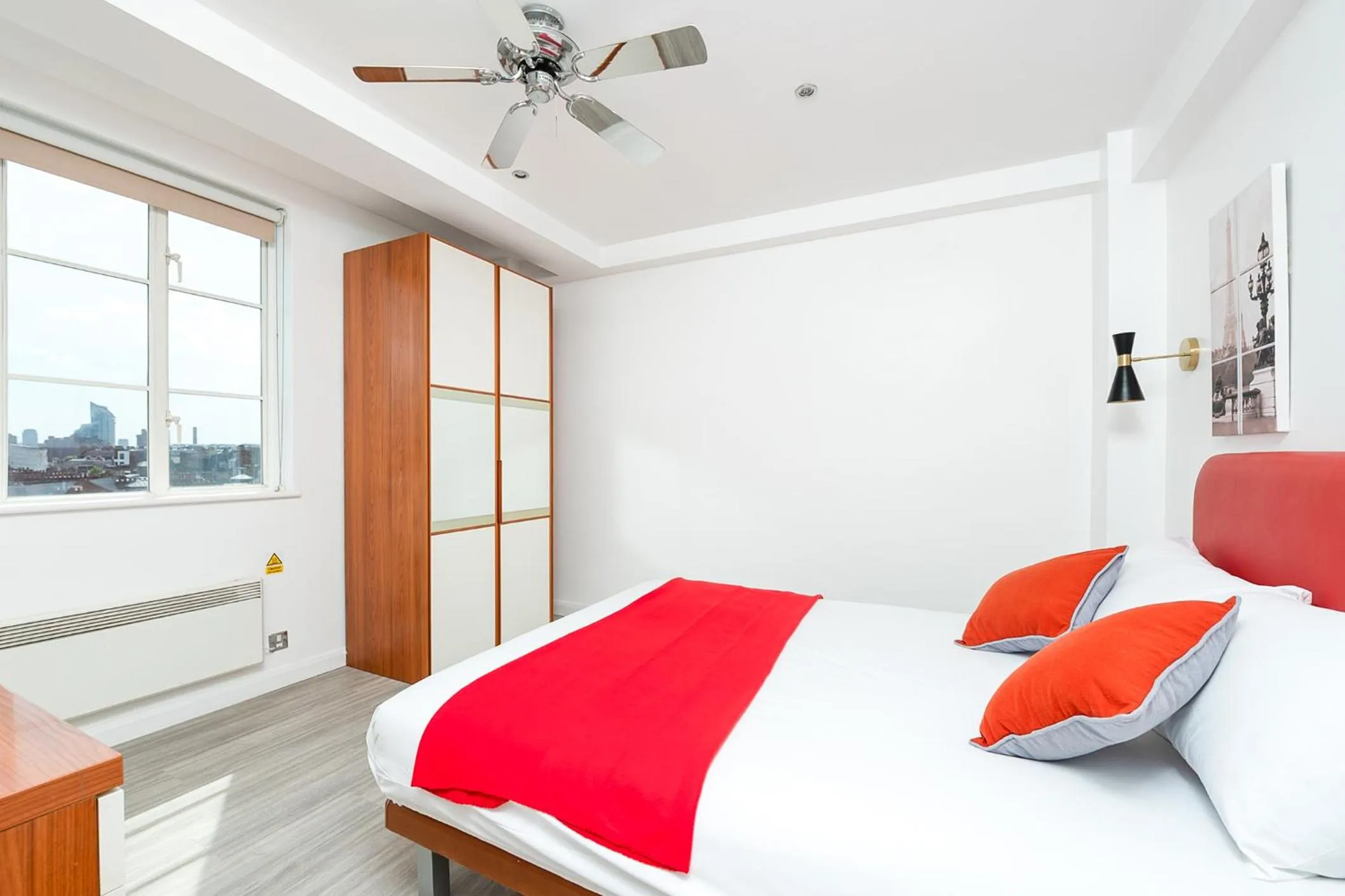 Bedroom, Bed in Roland House