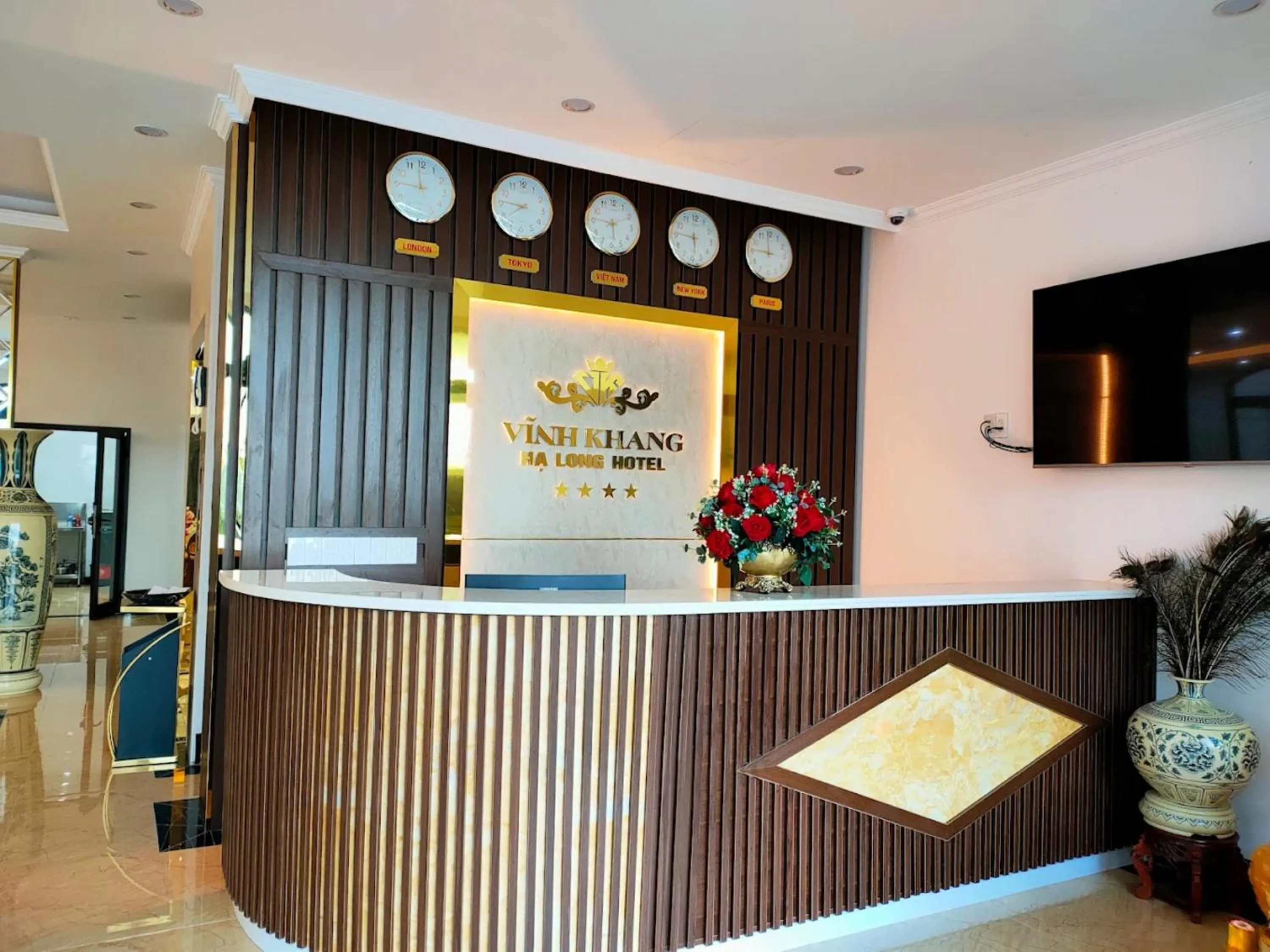 Lobby or reception in VĨNH KHANG HẠ LONG HOTEL