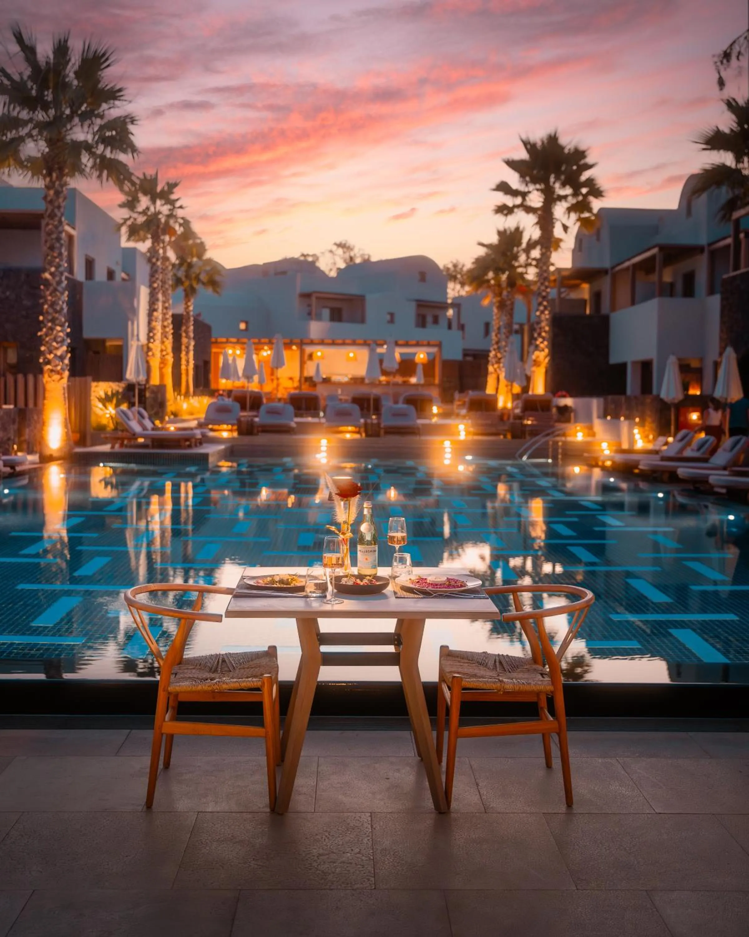 Restaurant/places to eat in Radisson Blu Zaffron Resort, Santorini