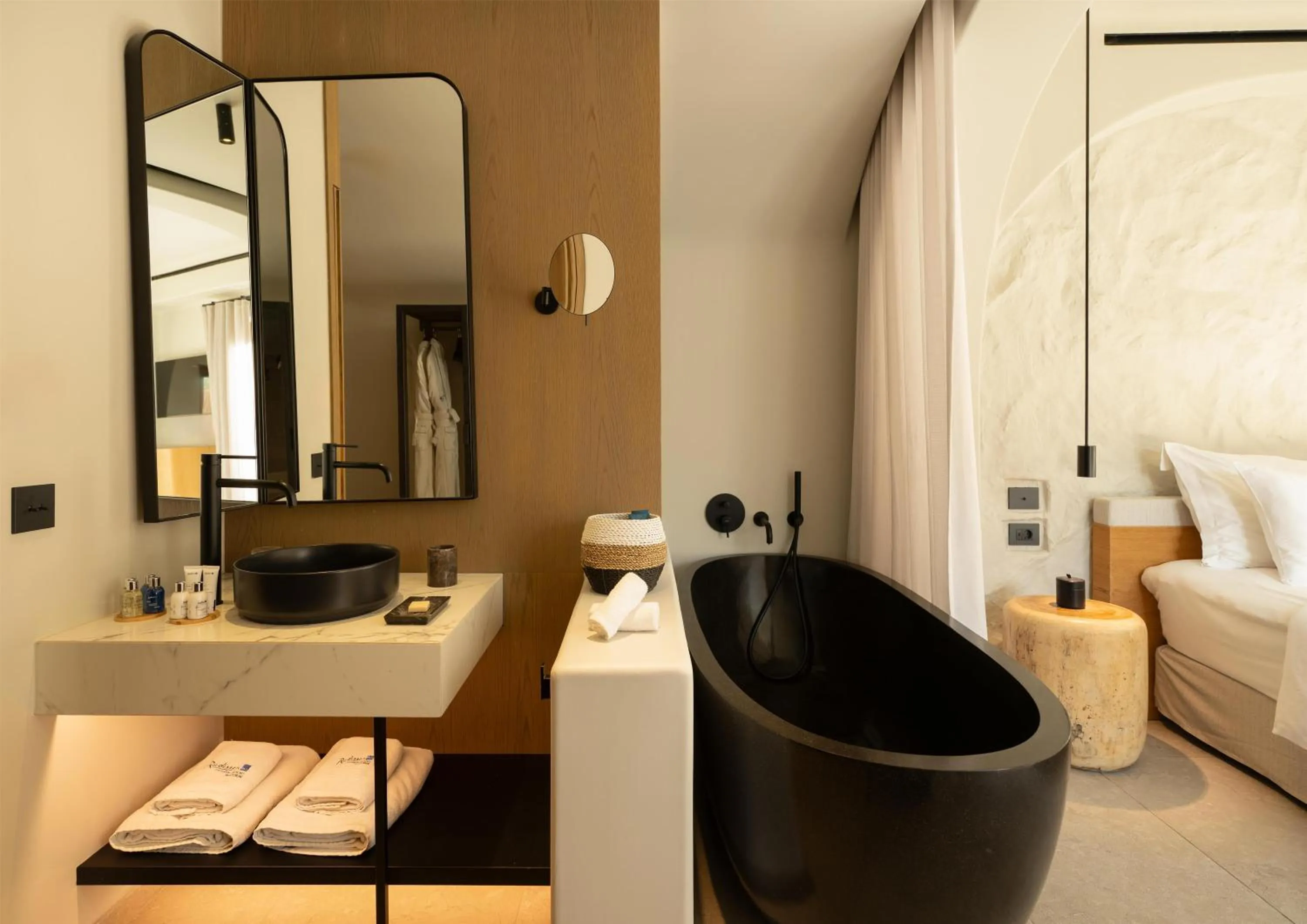 Bathroom in Radisson Blu Zaffron Resort, Santorini