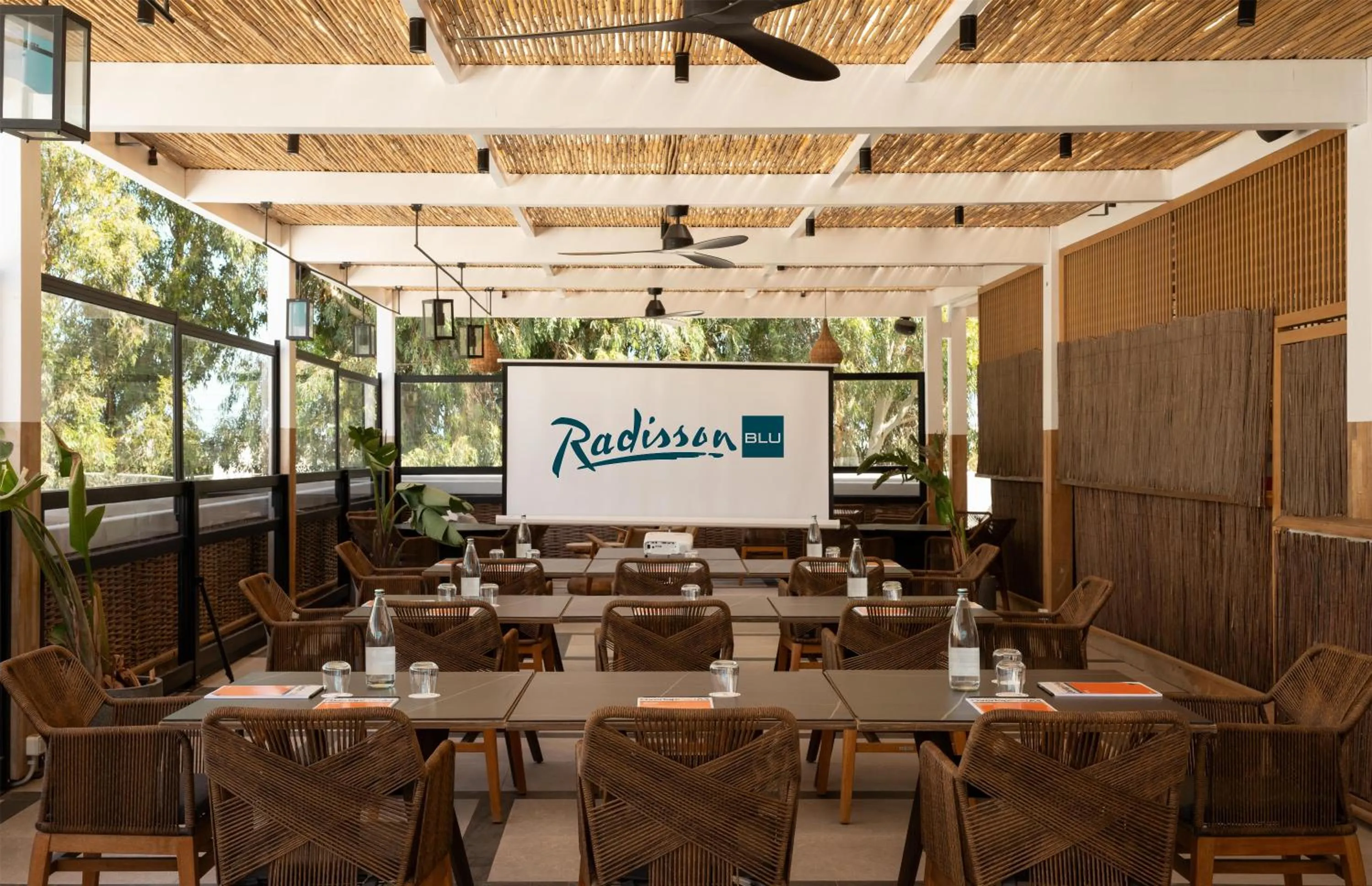 Meeting/conference room in Radisson Blu Zaffron Resort, Santorini