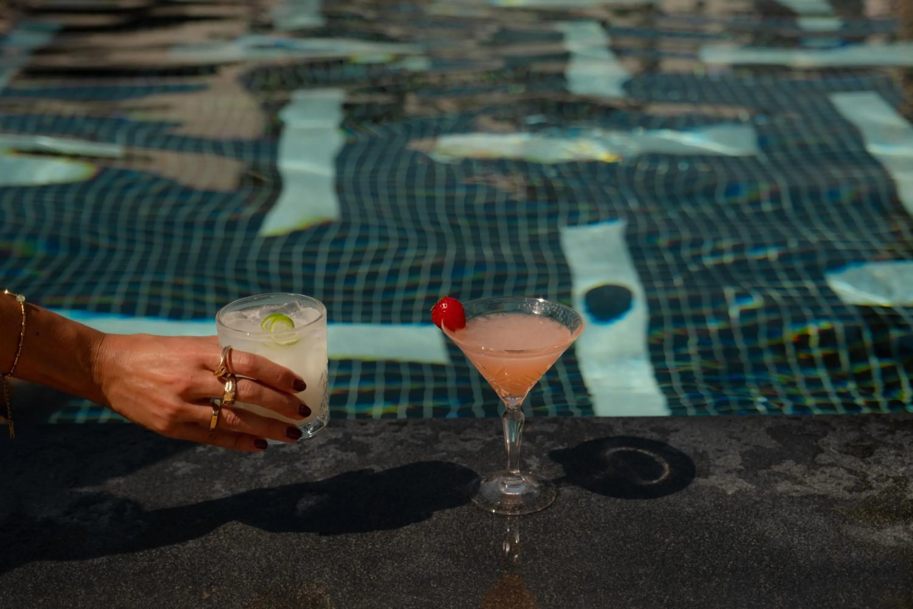 Drinks in Radisson Blu Zaffron Resort, Santorini